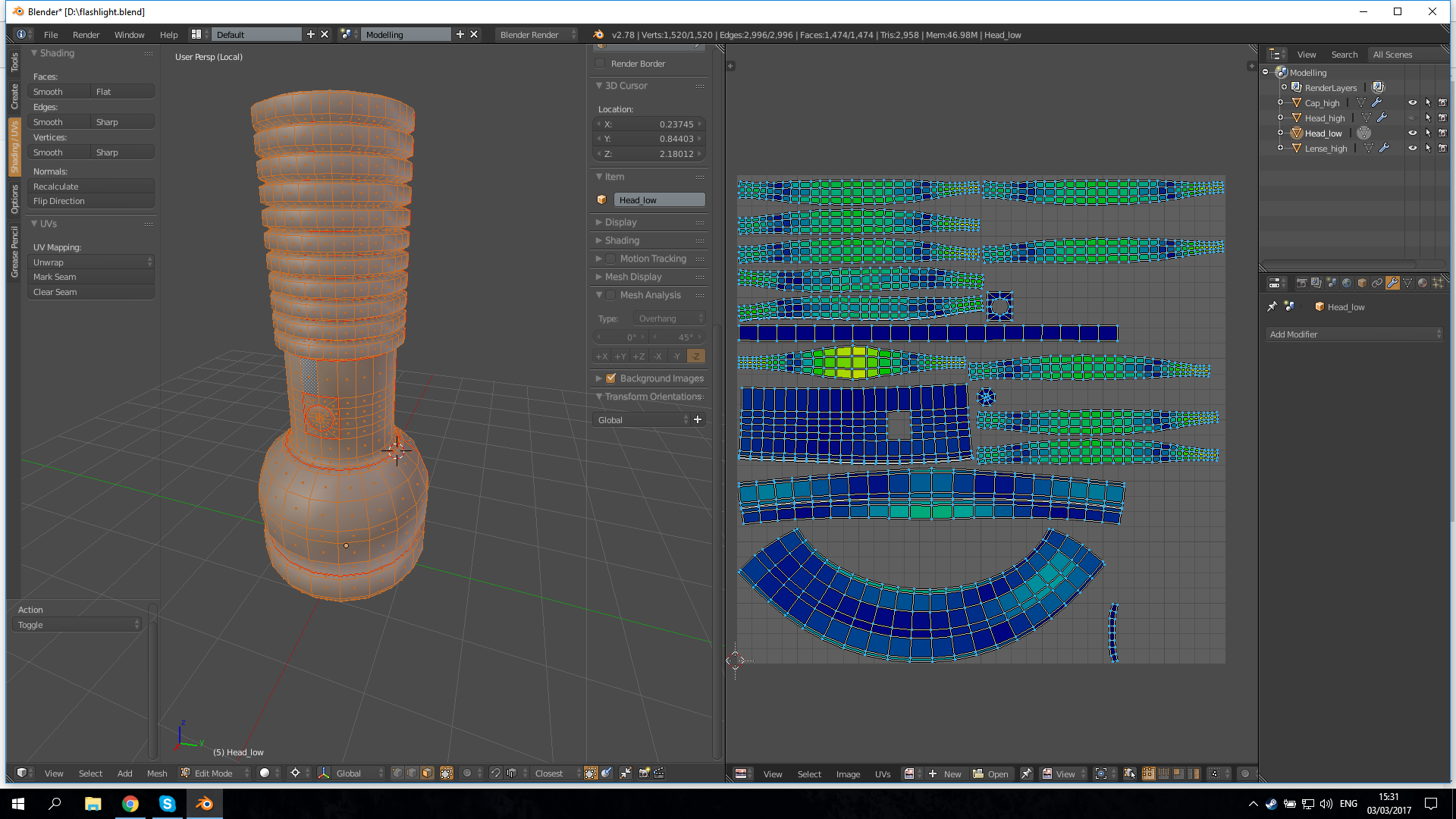 Dificulties in uv unwrapping - Materials and Textures - Blender Artists ...