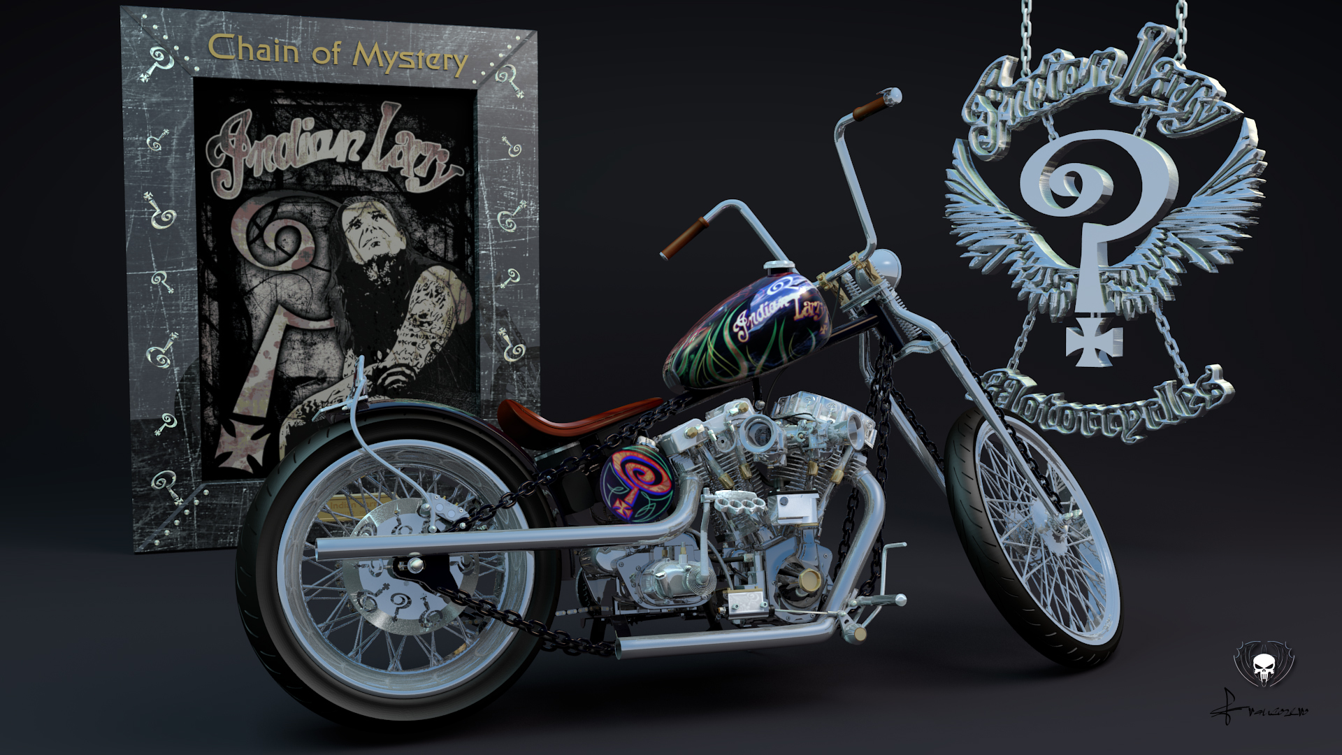 Chain of mystery indian larry