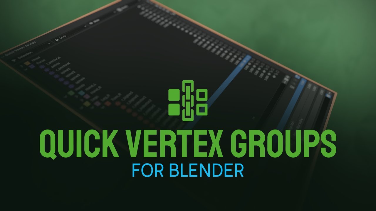 Quick Vertex Groups - Released Scripts and Themes - Blender Artists ...