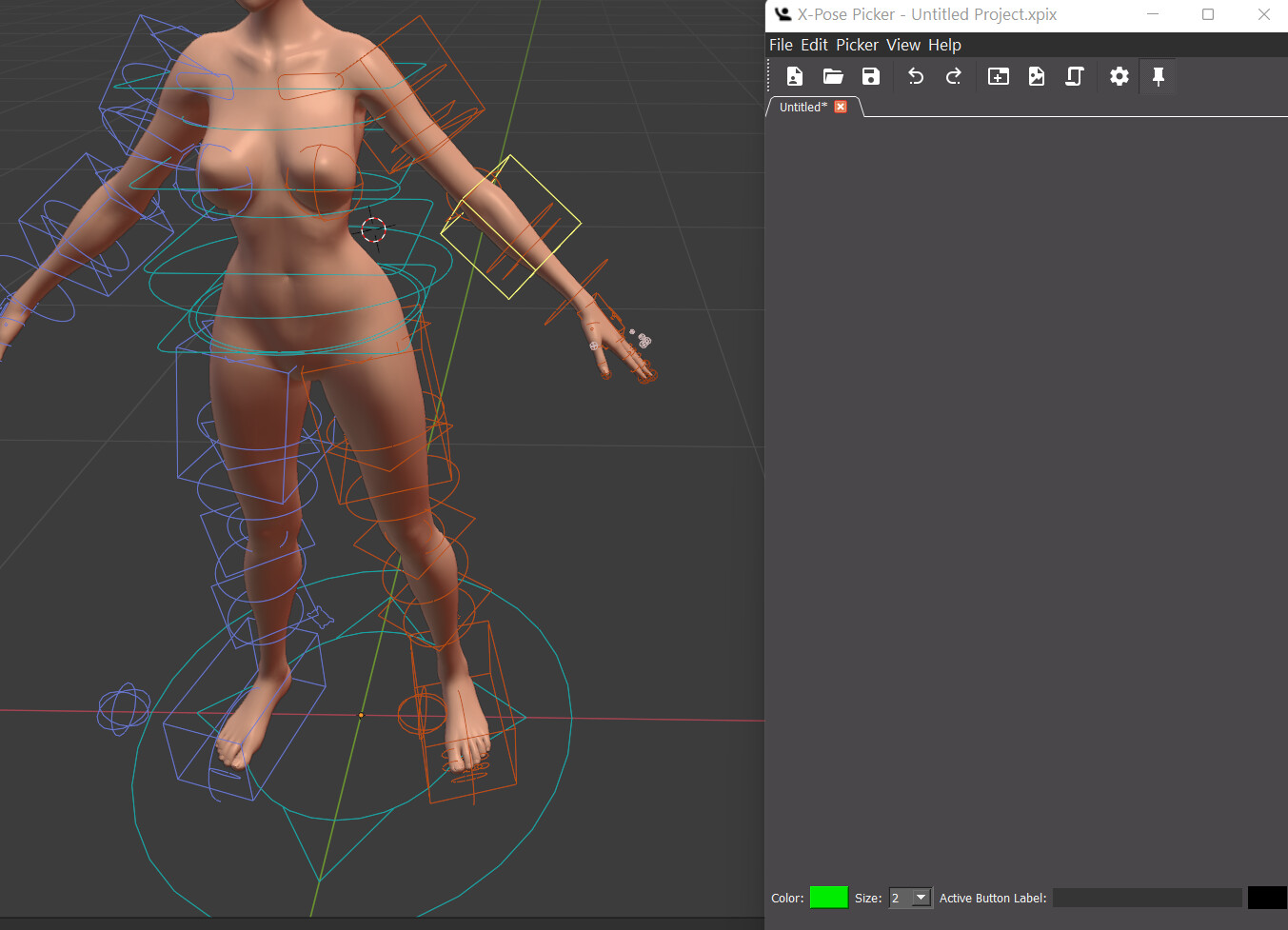 X-Pose Picker Animation tool for Blender 4.X - #165 - Released Scripts and  Themes - Blender Artists Community