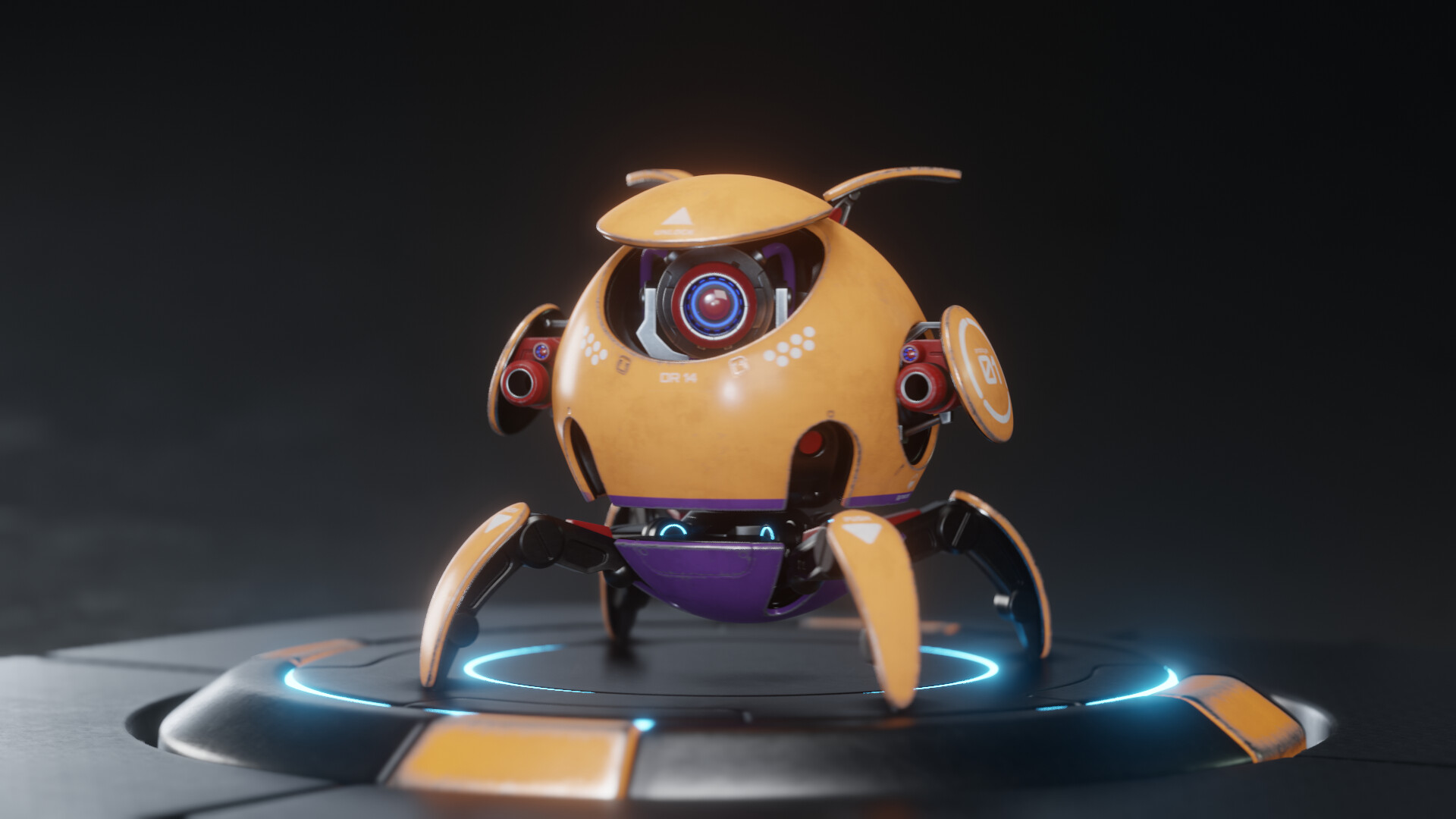 DR-14 a Sphere Robot - Finished - Artists Community