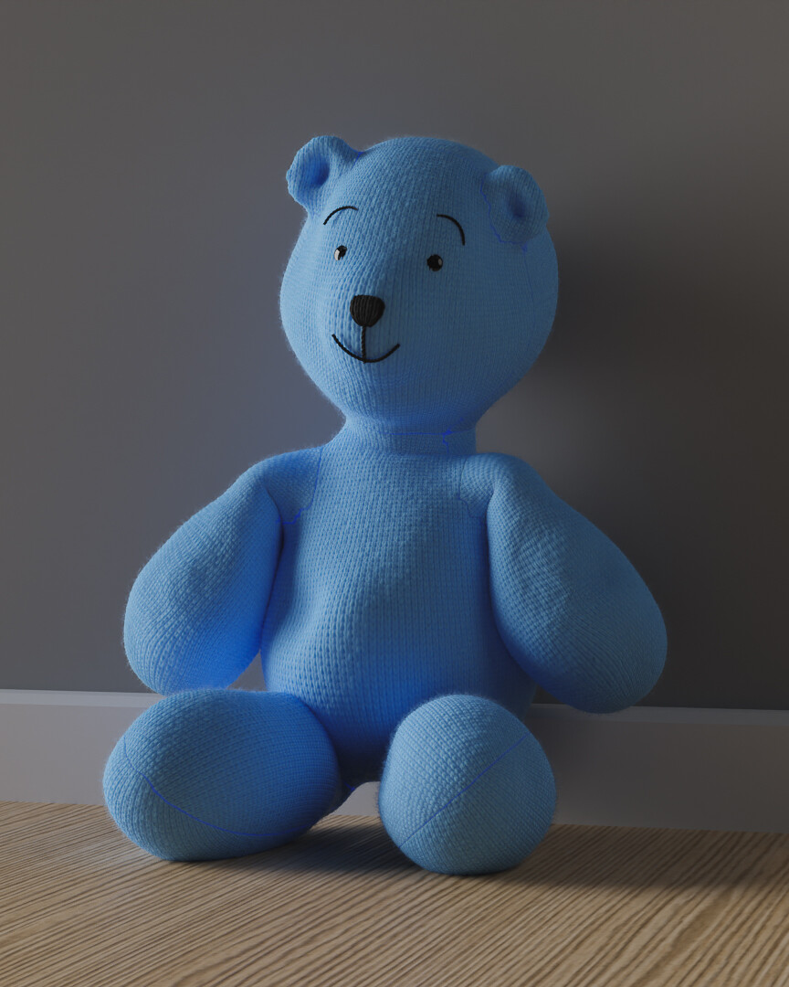 Teddy bear + (tutorial) - Finished Projects - Blender Artists
