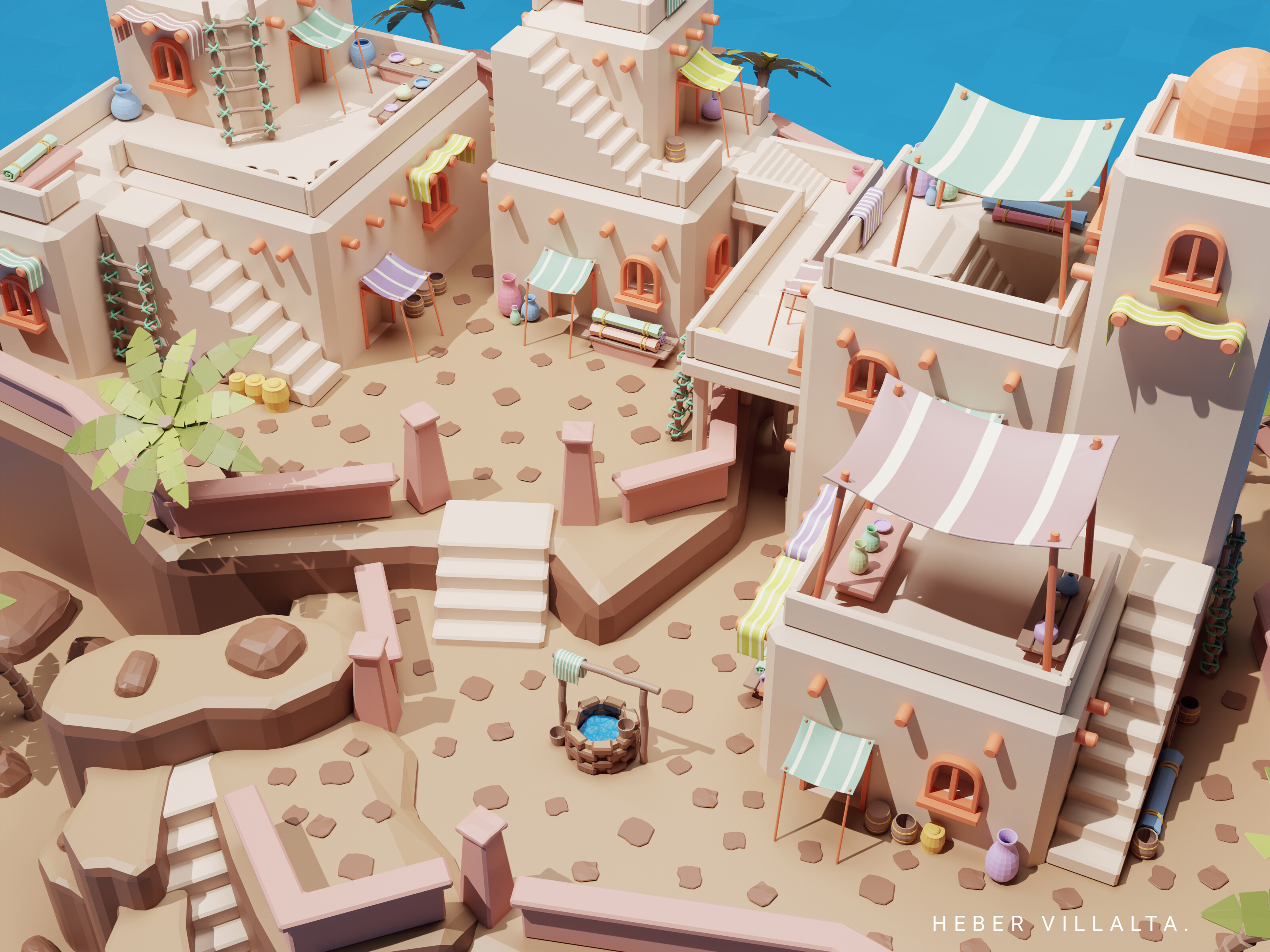 Mini island - Finished Projects - Blender Artists Community