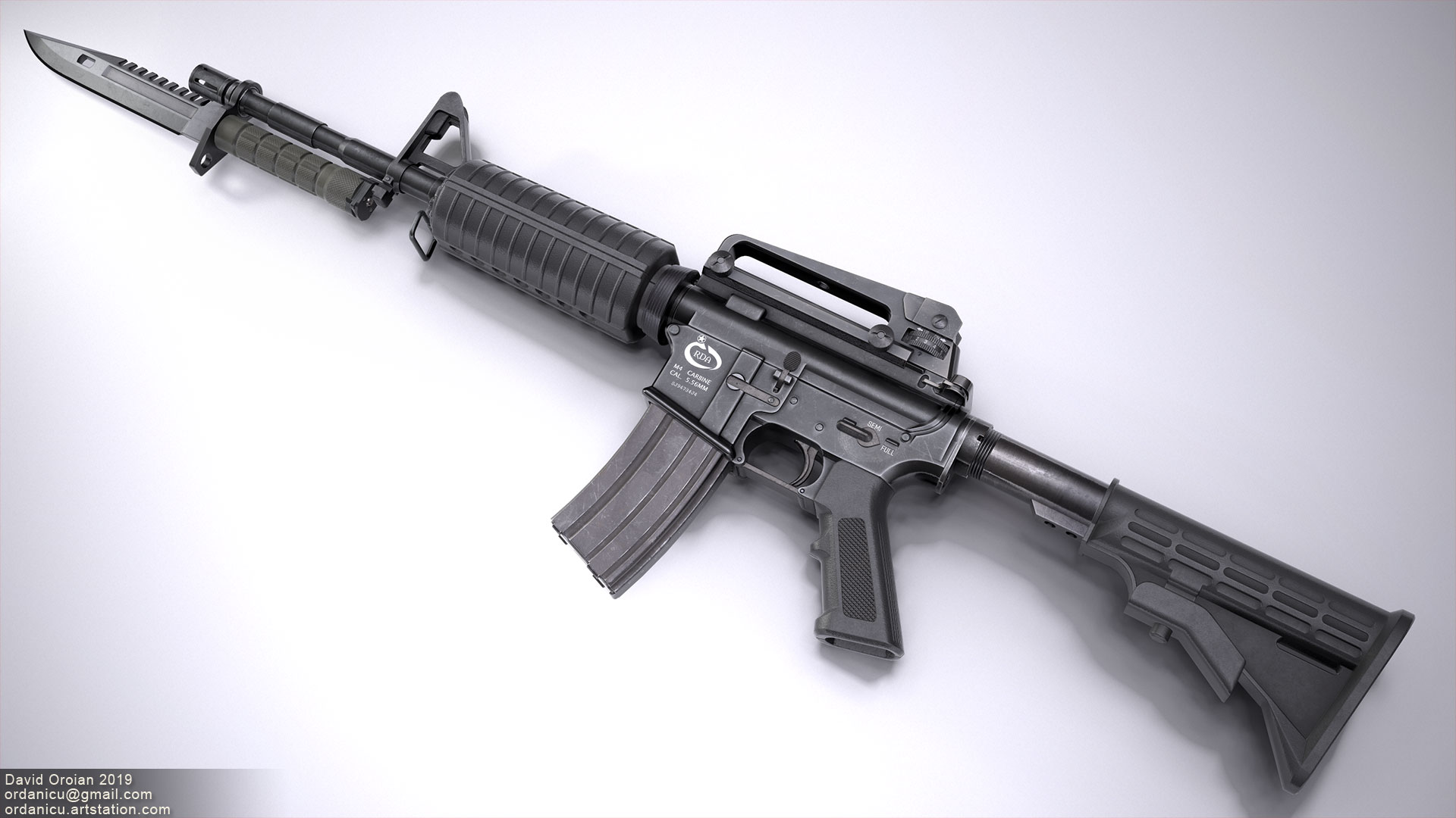M4A1 Rifle - Finished Projects - Blender Artists Community