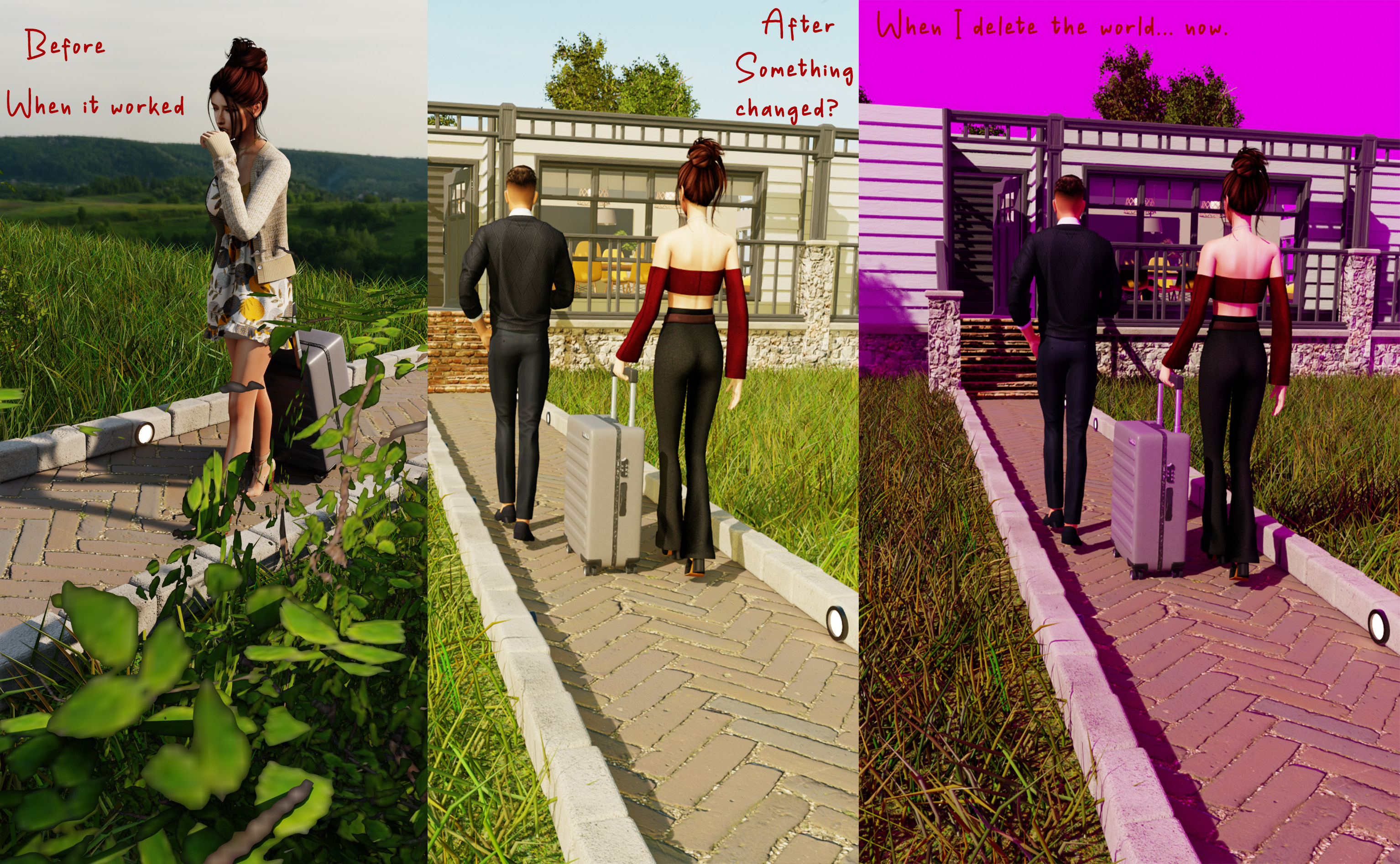 Light Yellow Rendered Lighting Change. My Renders have a yellow tinge - Lighting and ...