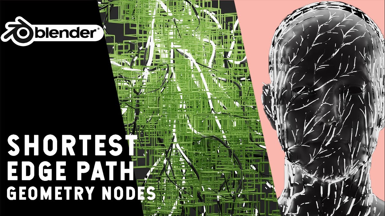 how-to-use-the-shortest-path-node-geometry-nodes-tutorials-tips