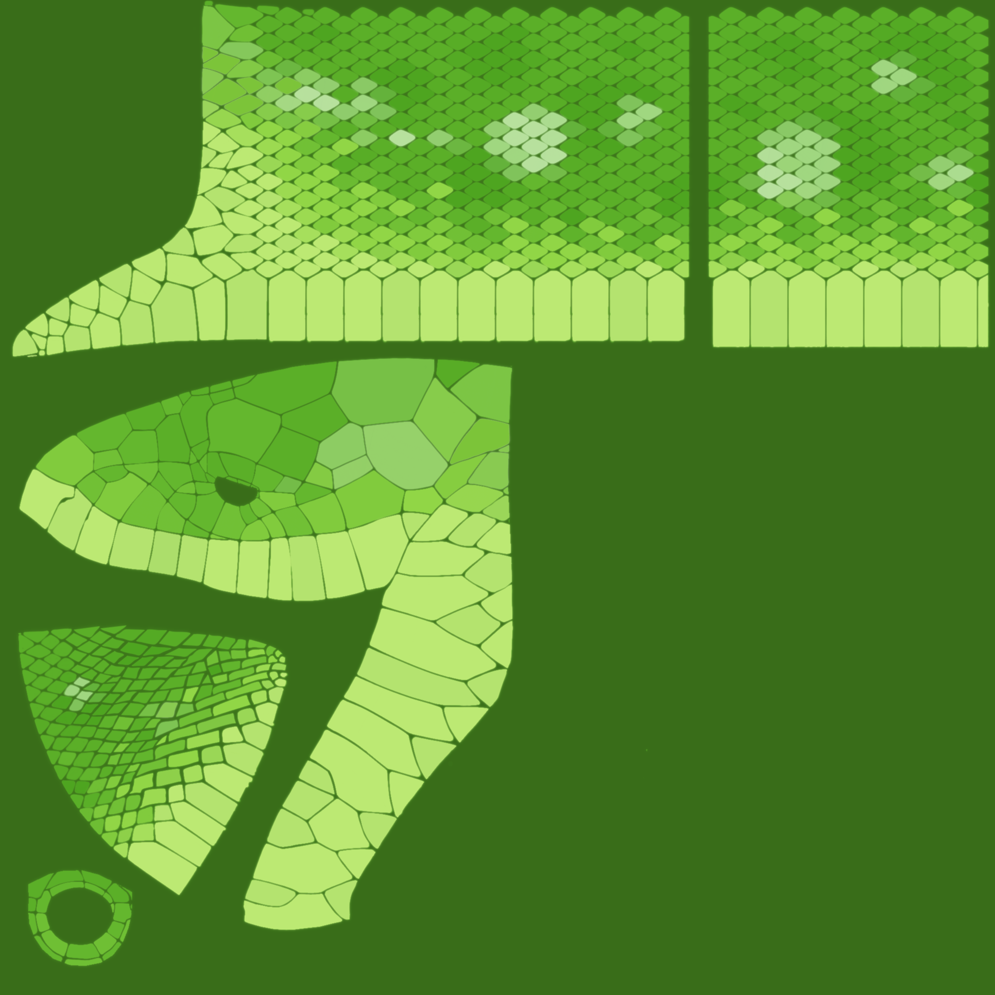 Green Python Print Texture How do you color custom textures? - Materials and Textures - Blender ...