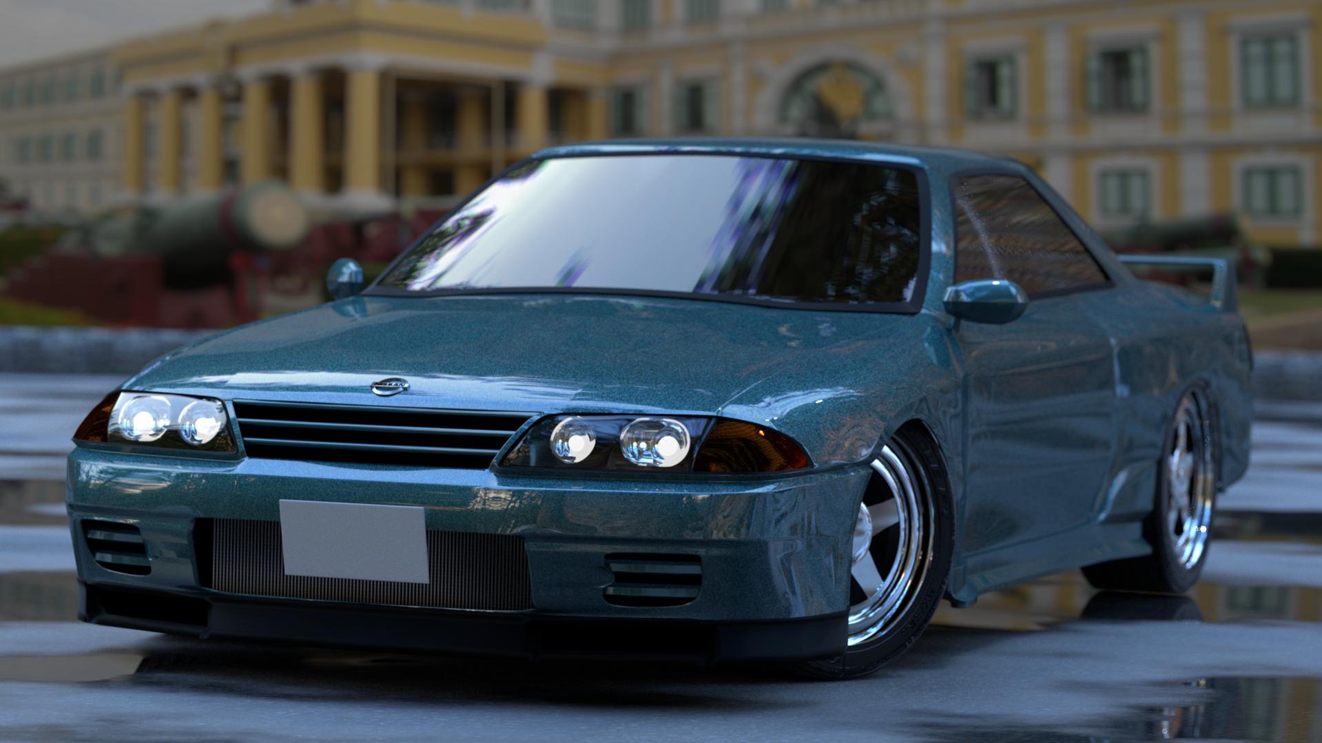Nissan Skyline GTR R32 - Finished Projects - Blender Artists Community