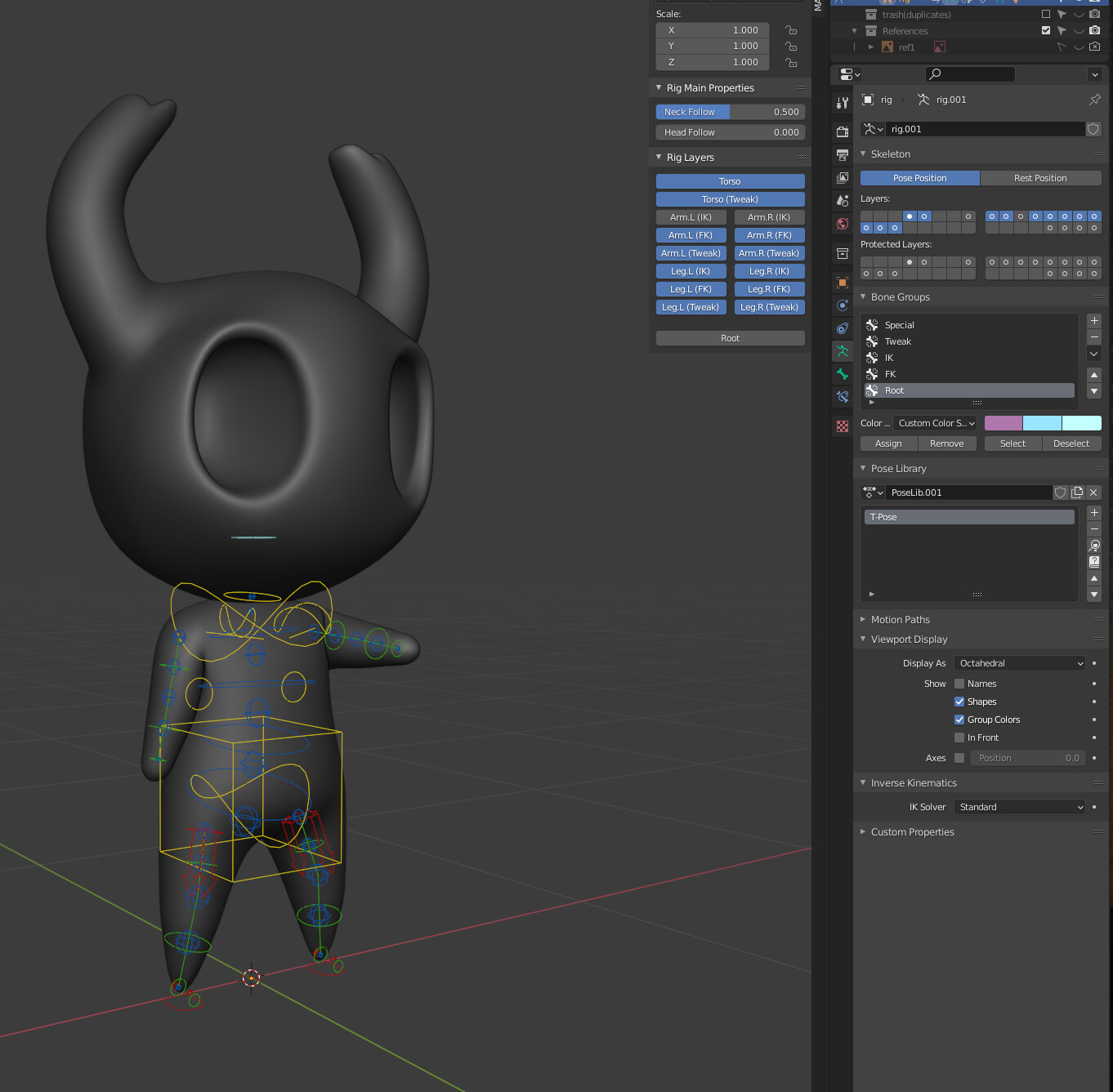 Pose Library not showing in the Properties tab (I have the add-on enabled).  Any clues why? : r/blenderhelp
