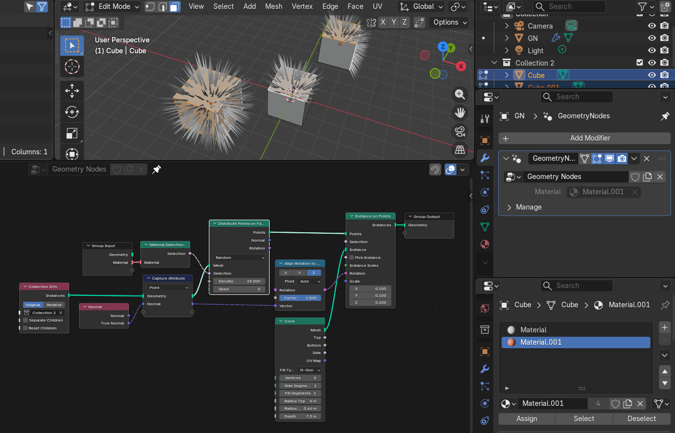 Locking Geometry Is there a way to lock geometry nodes only to spawn on specific ...