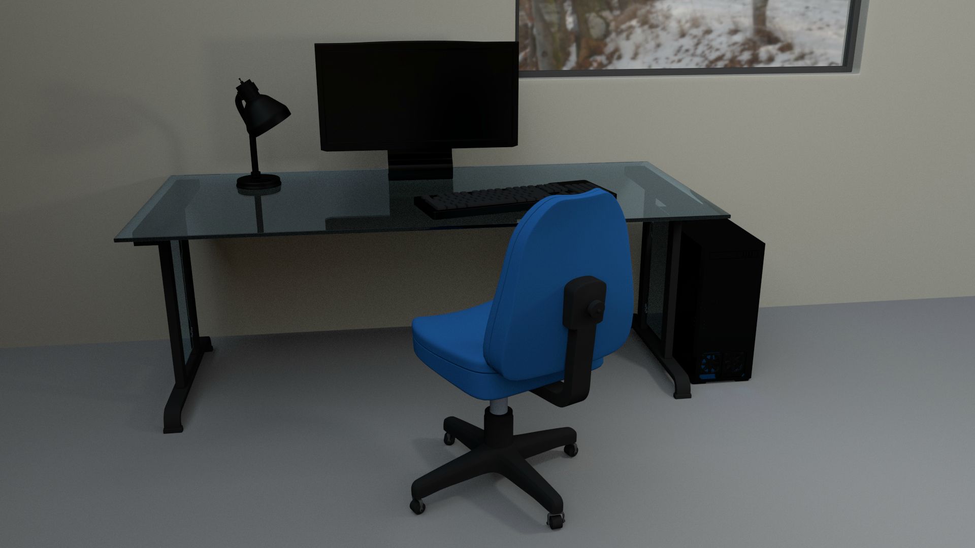 Gaming Computer Scene (Rage Quit) - Works in Progress - Blender Artists ...