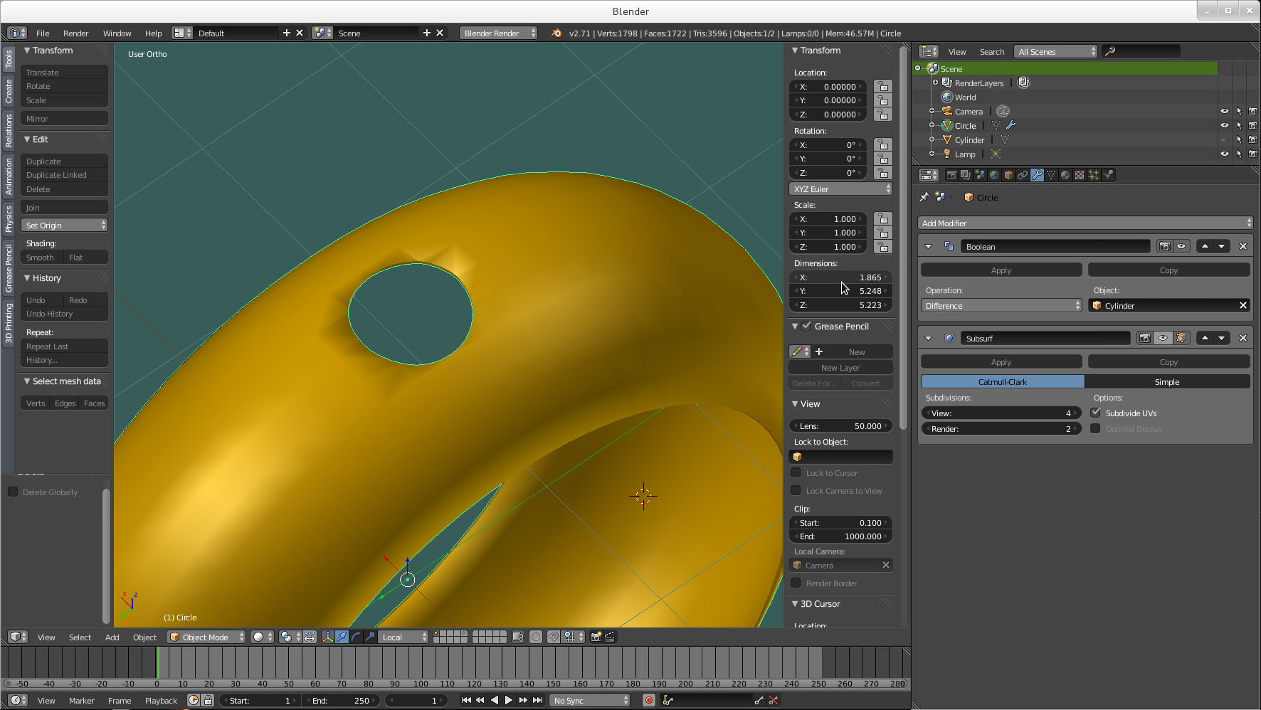 Blender Boolean Problem boolean problem... help! - Modeling - Blender Artists Community