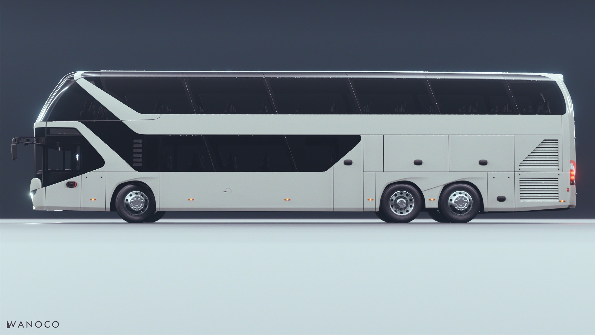 Bus: Neoplan Skyliner - Finished Projects - Blender Artists Community