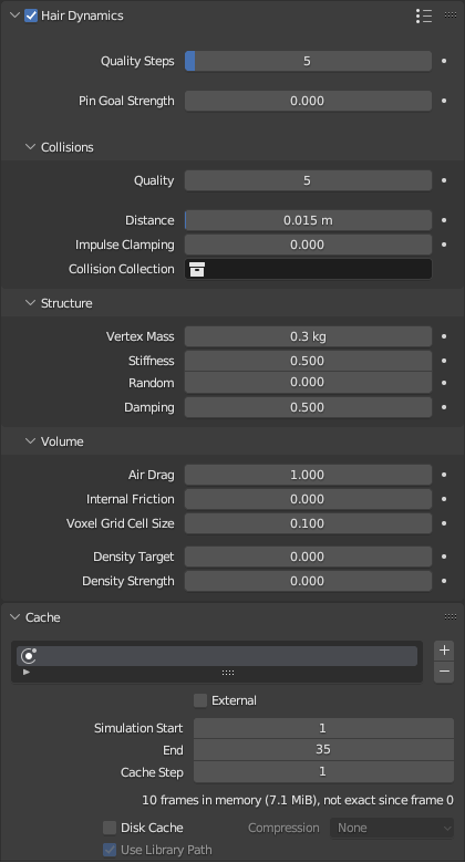 Blender 3.5 hair dynamics simulation stretching - Particles and Physics ...