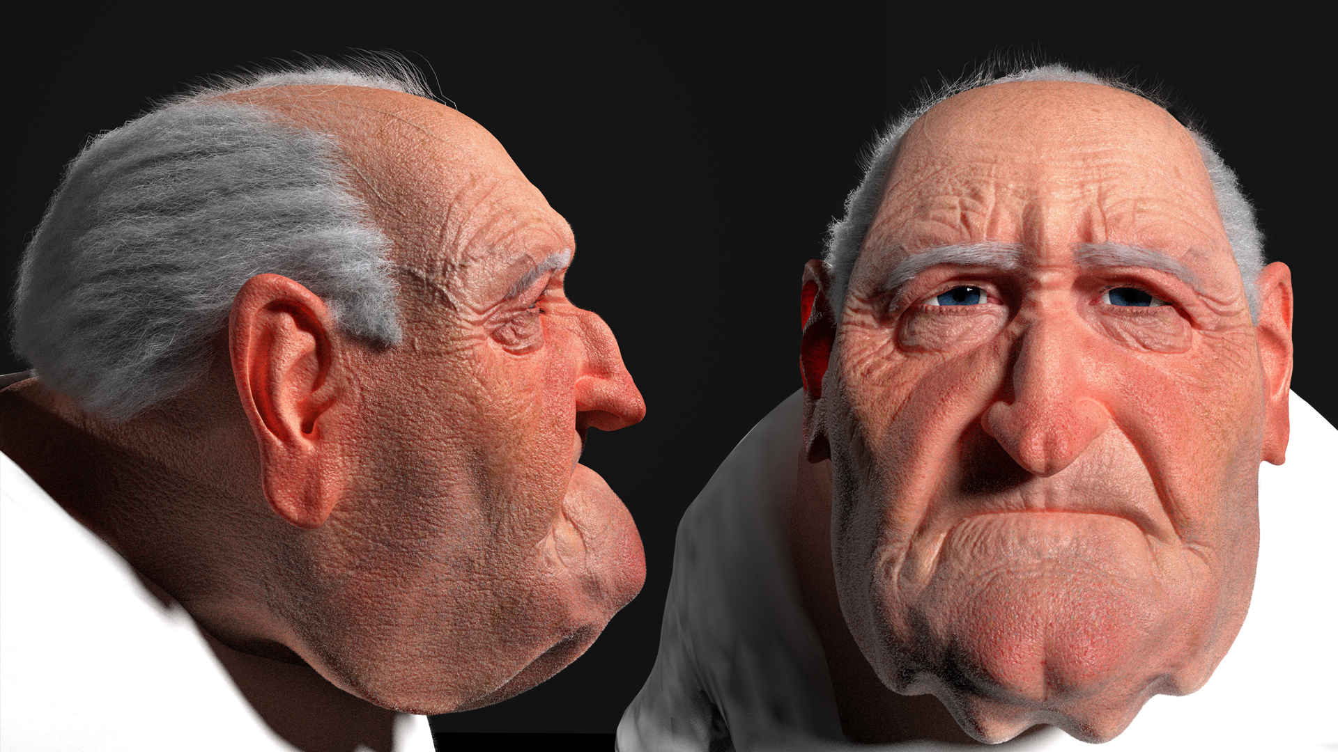Old Man Pixar Style Final - Finished Projects - Blender Artists Community