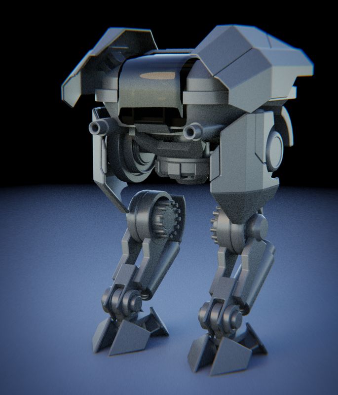  Mech design in blender Finished Projects Blender 