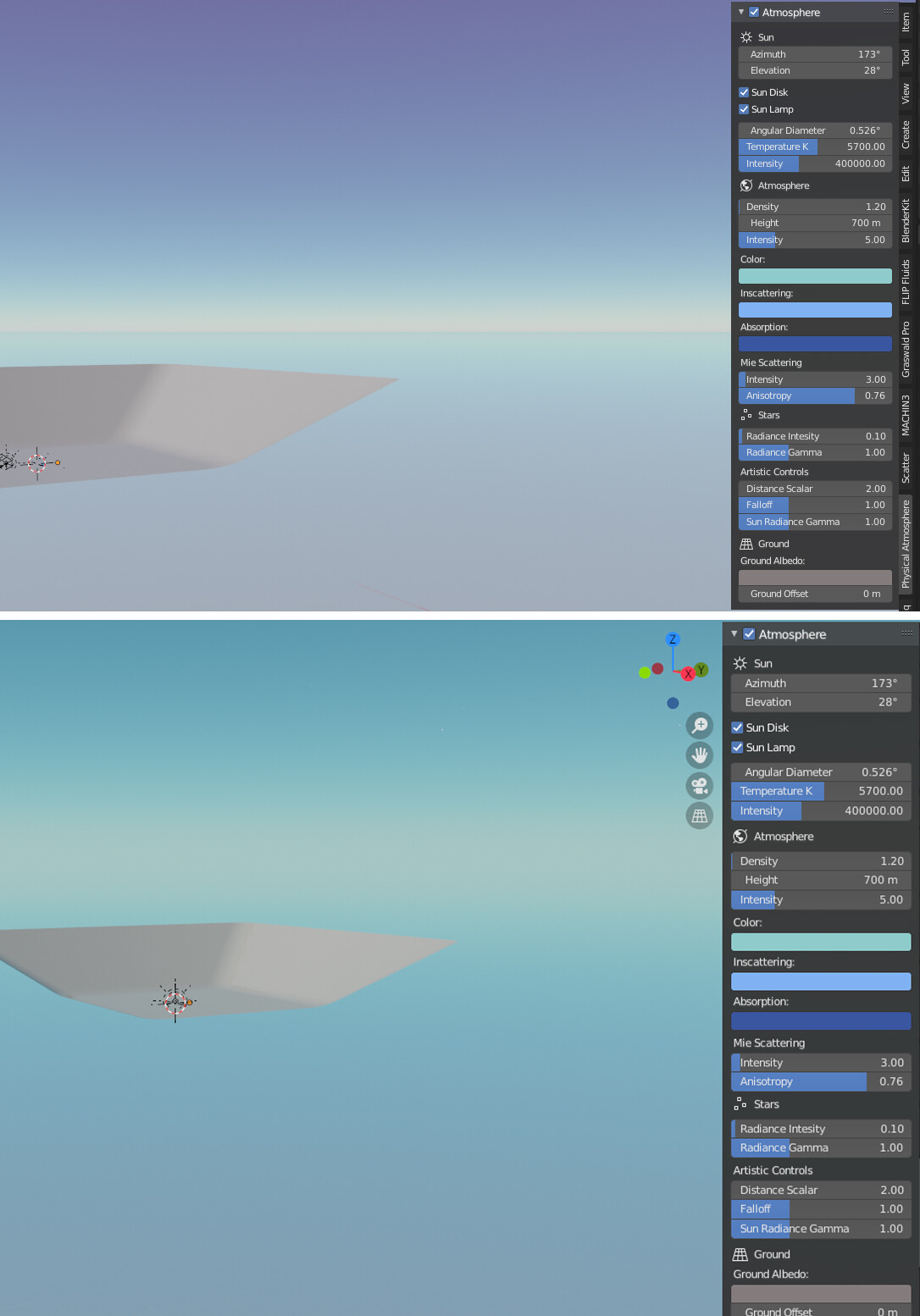 Physical Starlight and Atmosphere Addon for 2.9 (v1.4) - now with ...