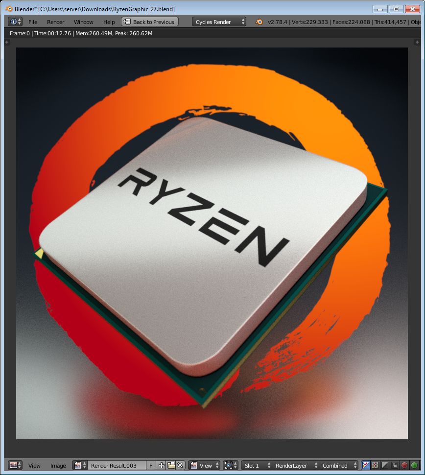 Amd New Cpu Ryzen Using Blender To Render Page Latest News Blender Artists Community