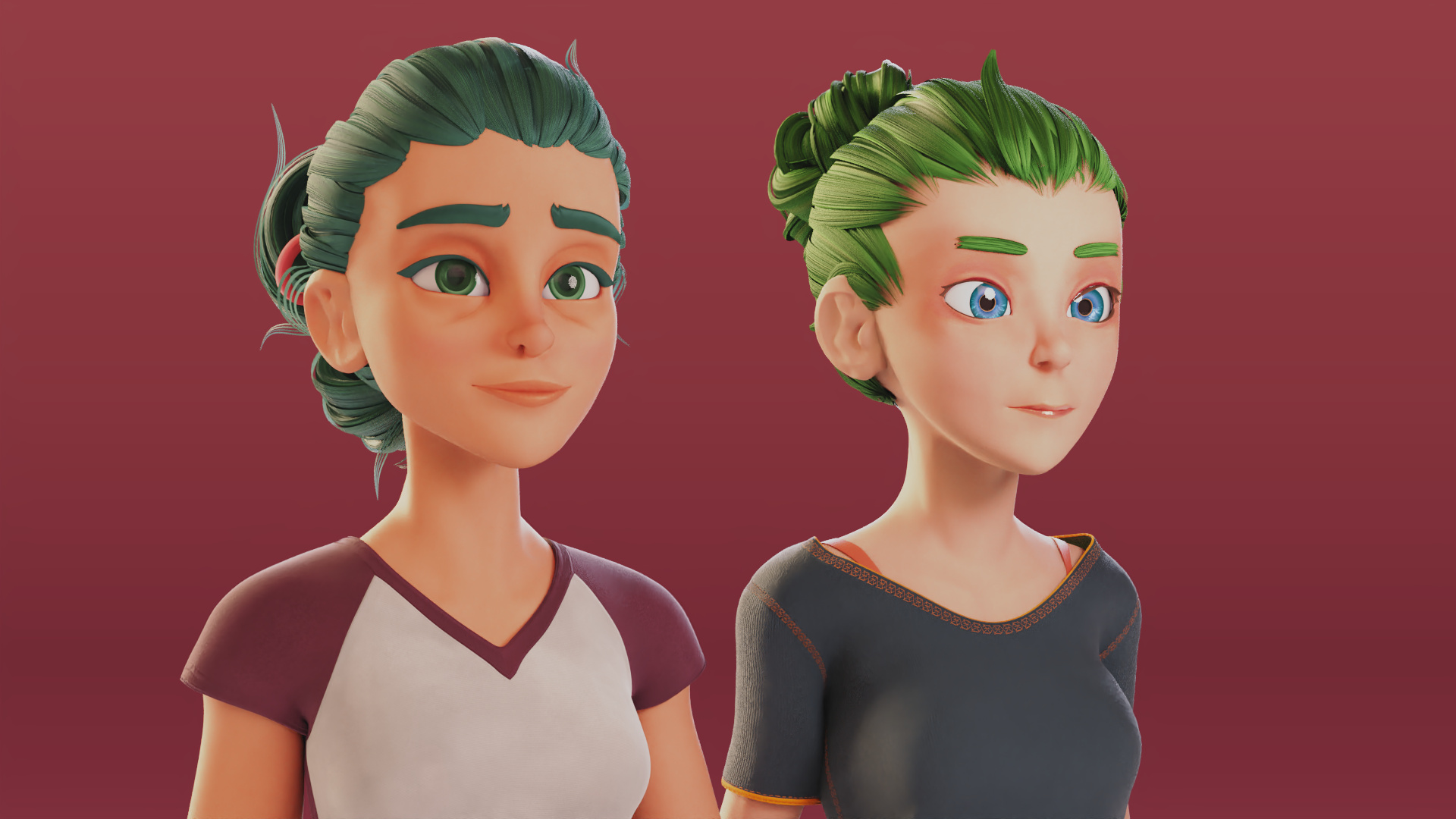 Iris - Model and Rig - Finished Projects - Blender Artists Community