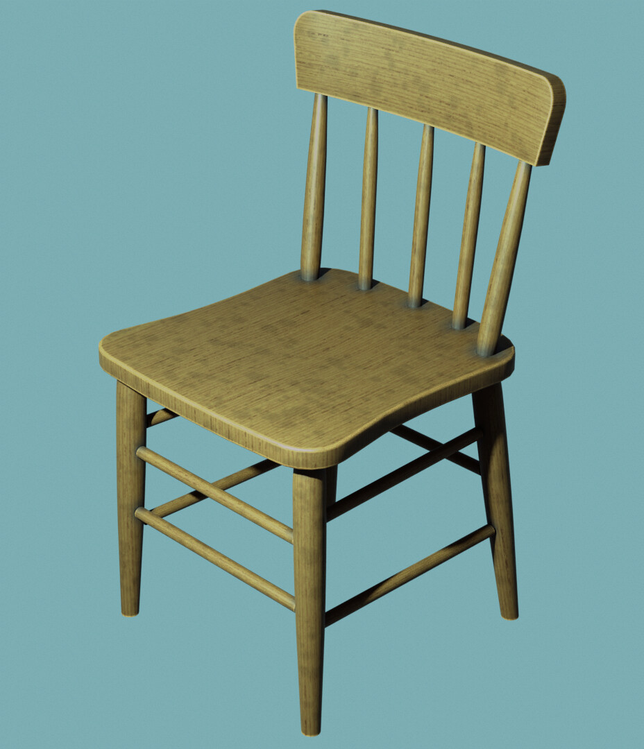 Texturing Chair Texturing practice - Works in Progress - Blender Artists Community