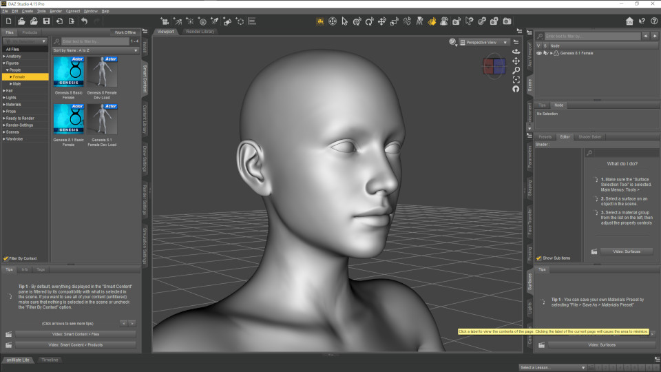 Generic Woman Face