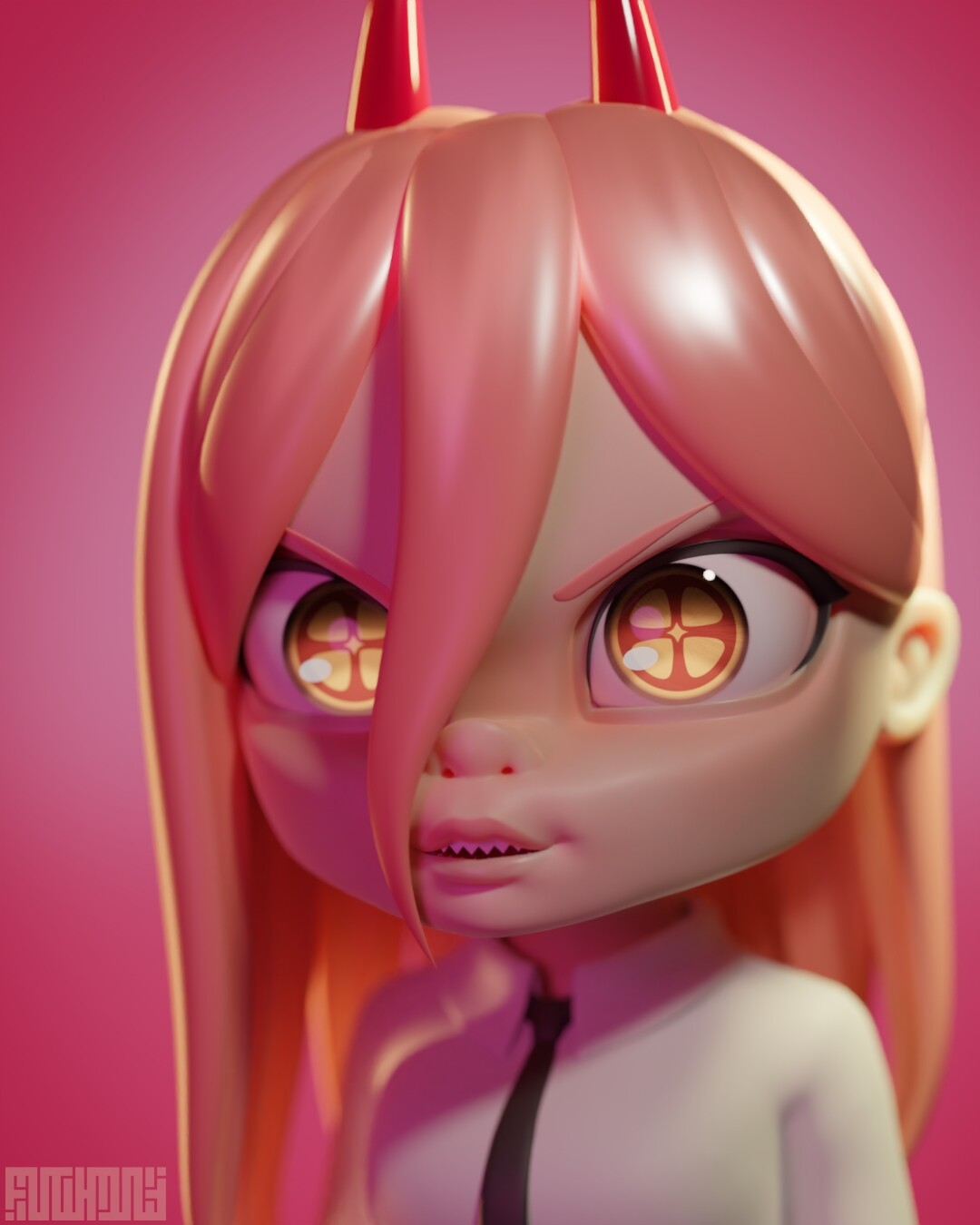 power-stylized-portrait-sculpt-fanart-finished-projects-blender