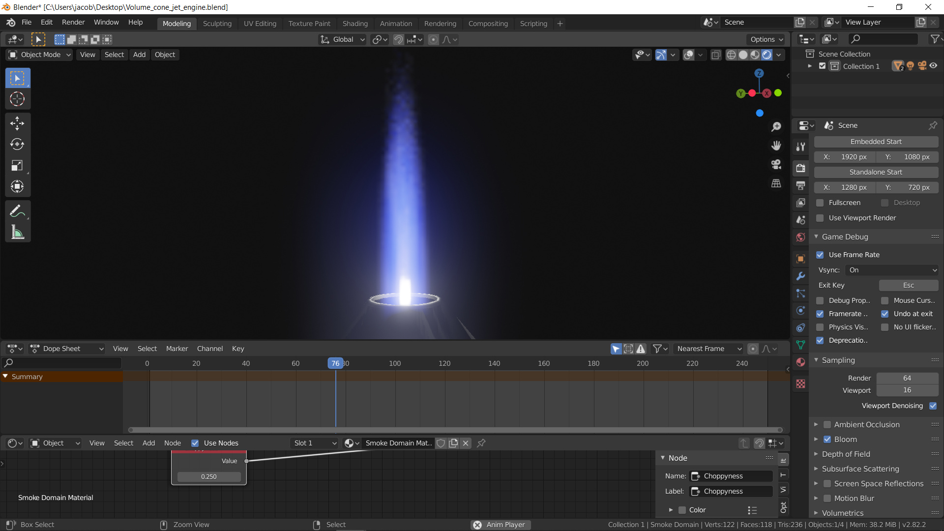 Rocket Exhaust Blender Shader - Blender Market