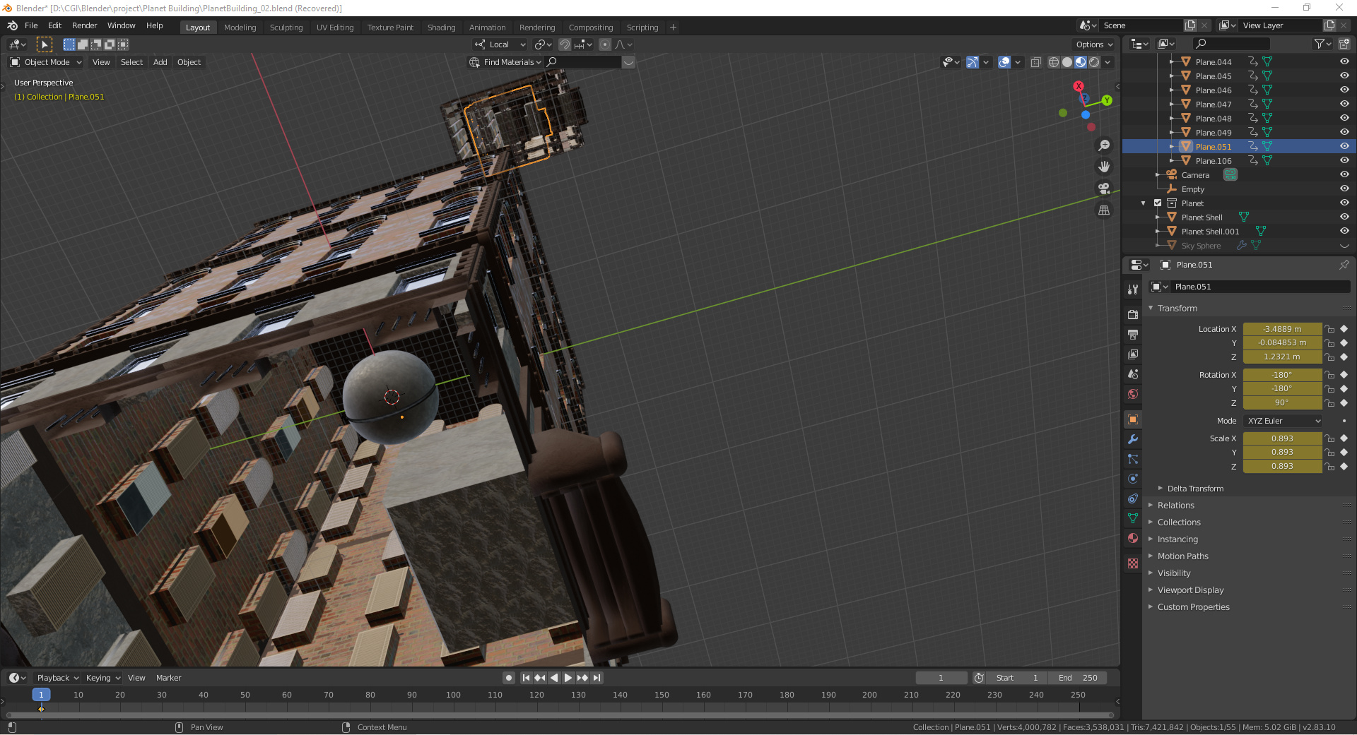 Objects Moving--transforms changing - Modeling - Blender Artists Community