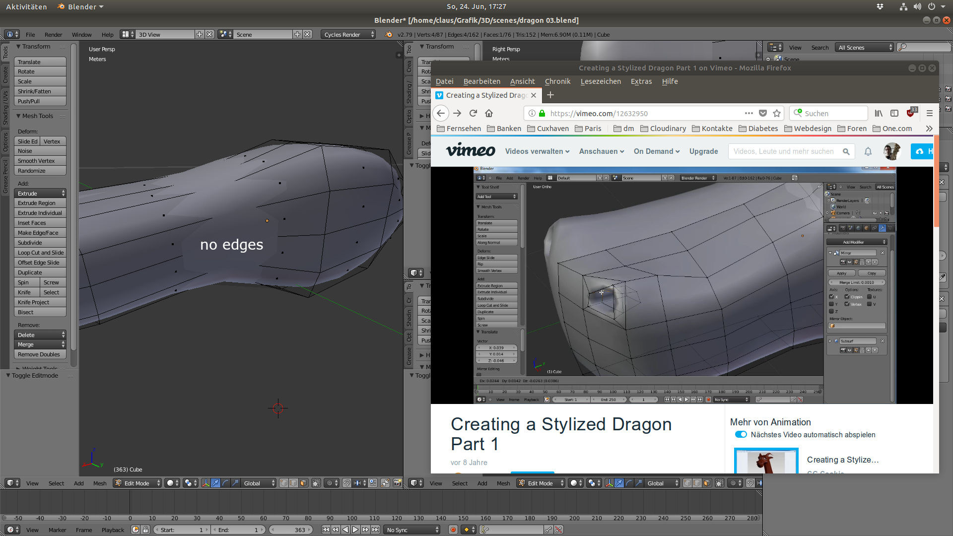 Modeling a dragon - Modeling - Blender Artists Community