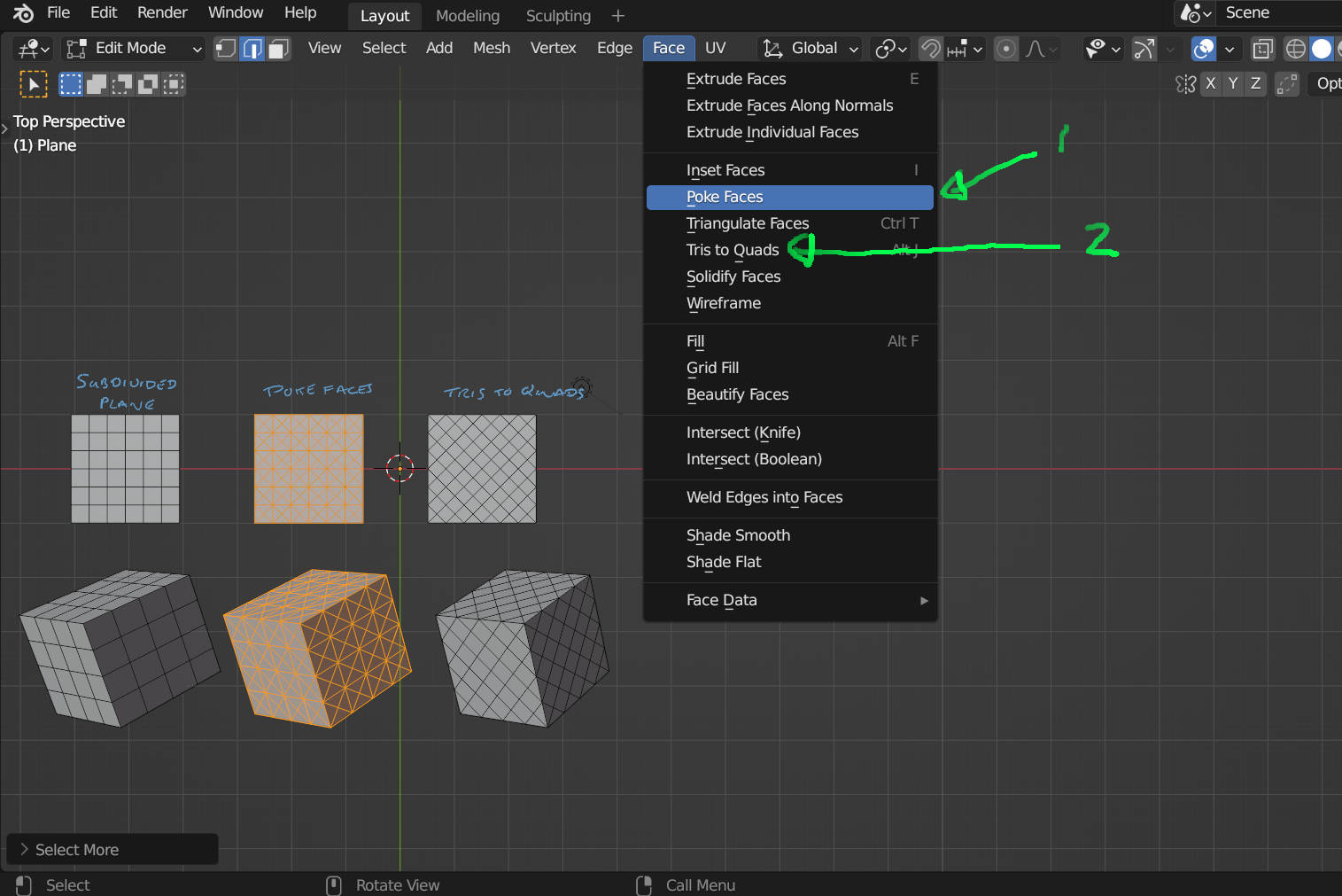 Creating Subdivision at an angle - Basics & Interface - Blender Artists ...