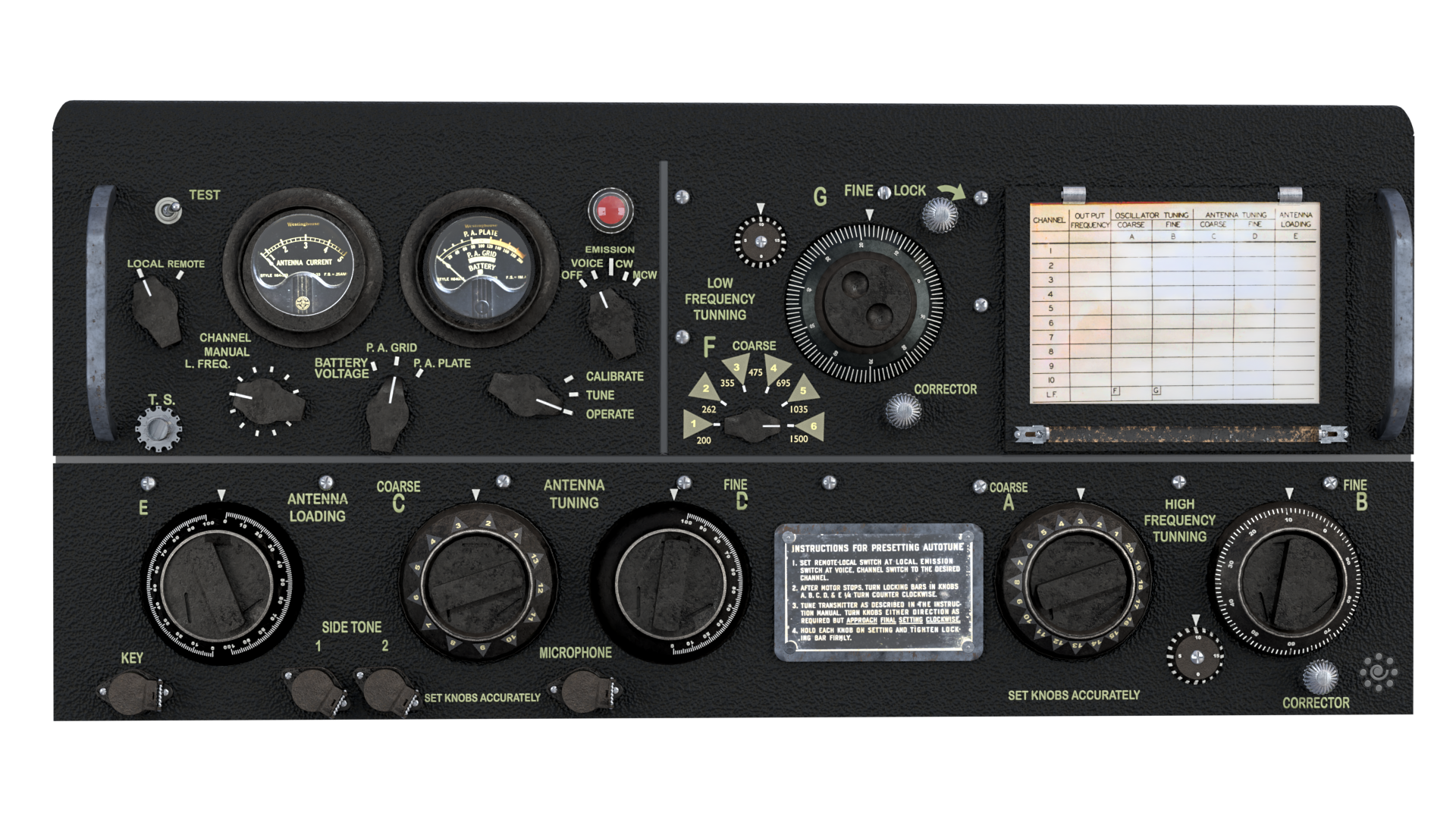 Ww2 radio atr-13 recovered - Works in Progress - Blender Artists Community