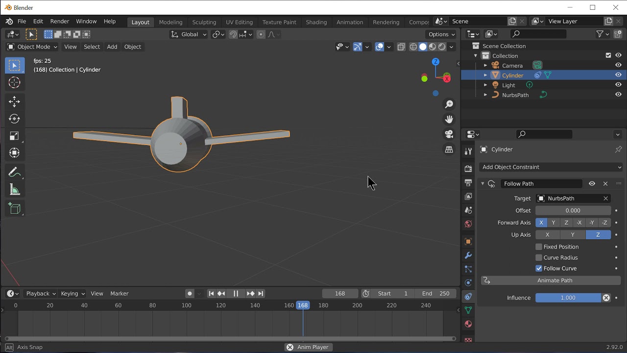 Problem with camera follow path - Animation and Rigging - Blender ...