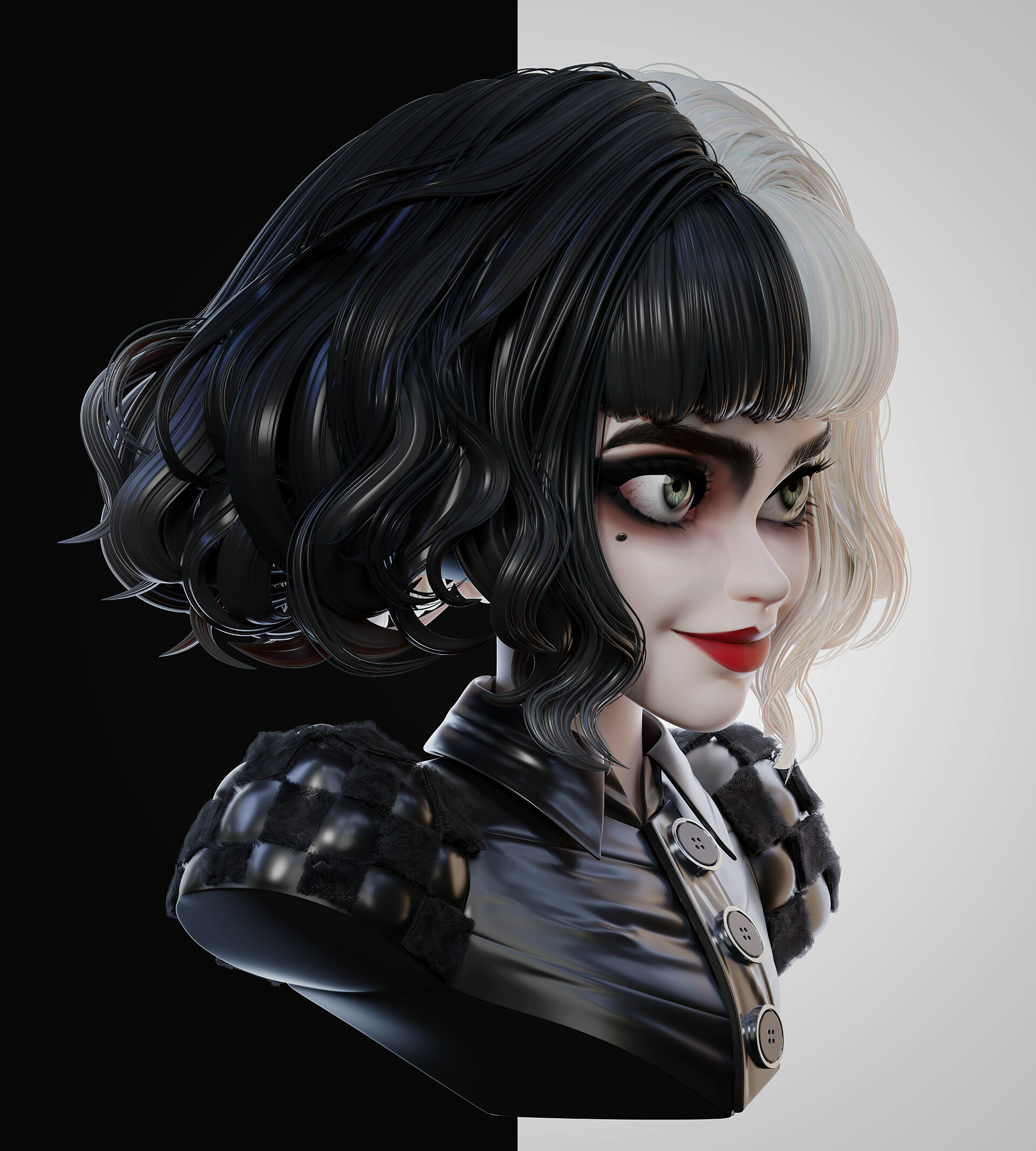 Cruella de Vil DIGITAL files - Handmade highlights