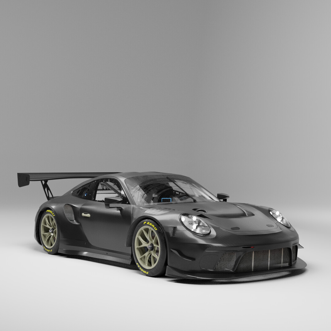 Free Porsche GT3R Model - Finished Projects - Blender Artists Community