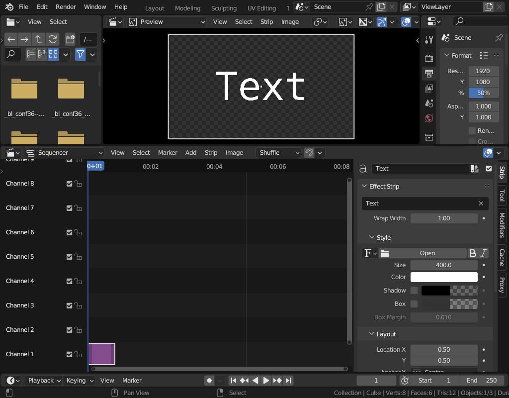 Simple Text Node in Compositing? - Compositing and Post Processing ...
