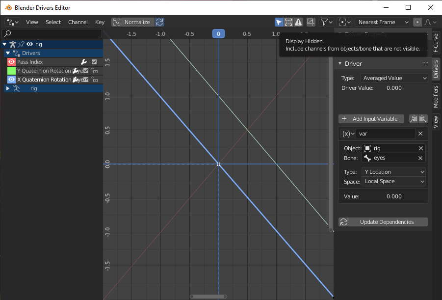 Inverting drivers - Animation and Rigging - Blender Artists Community
