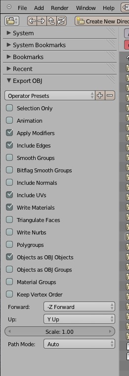 Where is the Export Dialog located in 2.69? - Basics & Interface ...