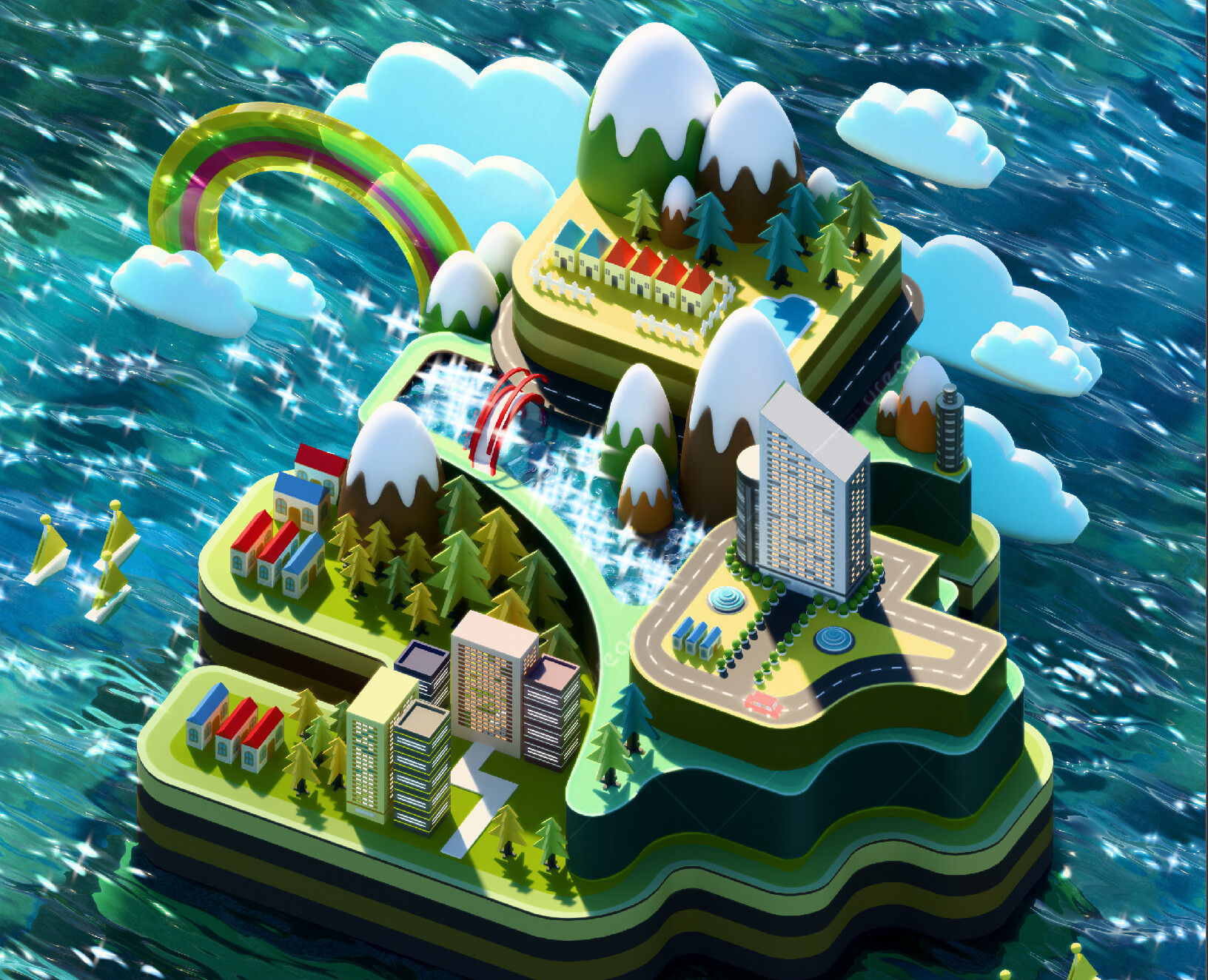Matching high resolution final render compositing to the low resolution ...