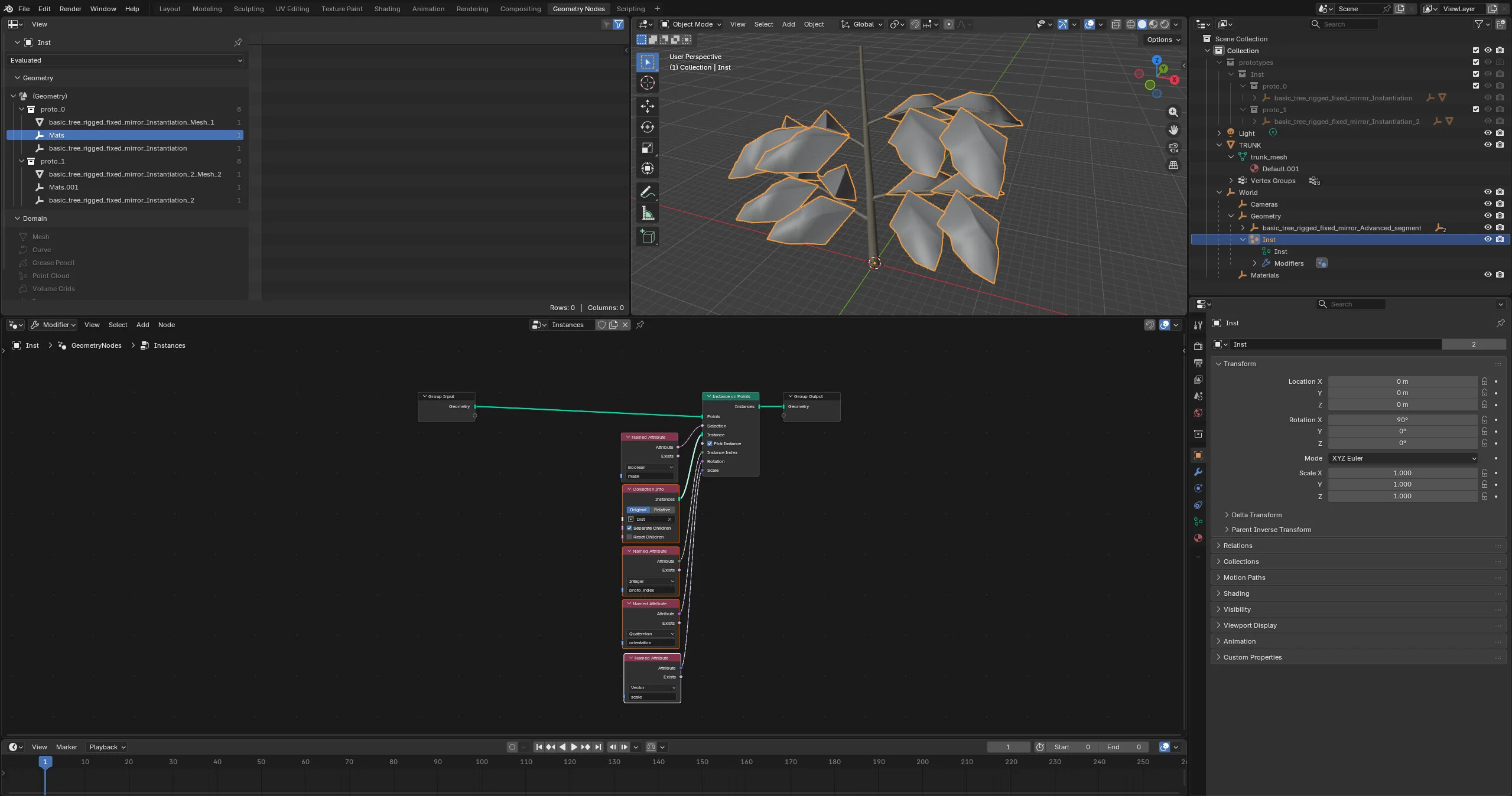 Geometry Nodes Question - Modeling - Blender Artists Community