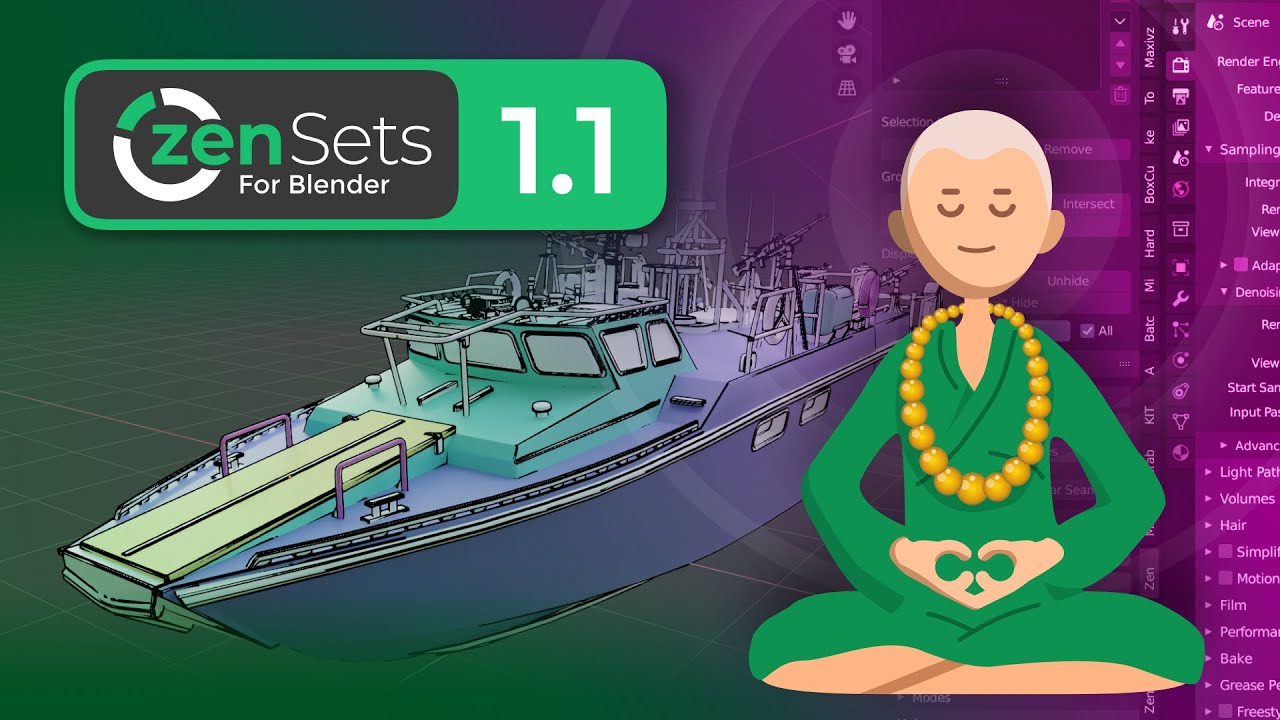Zen Sets for Blender - Released Scripts and Themes - Blender Artists ...