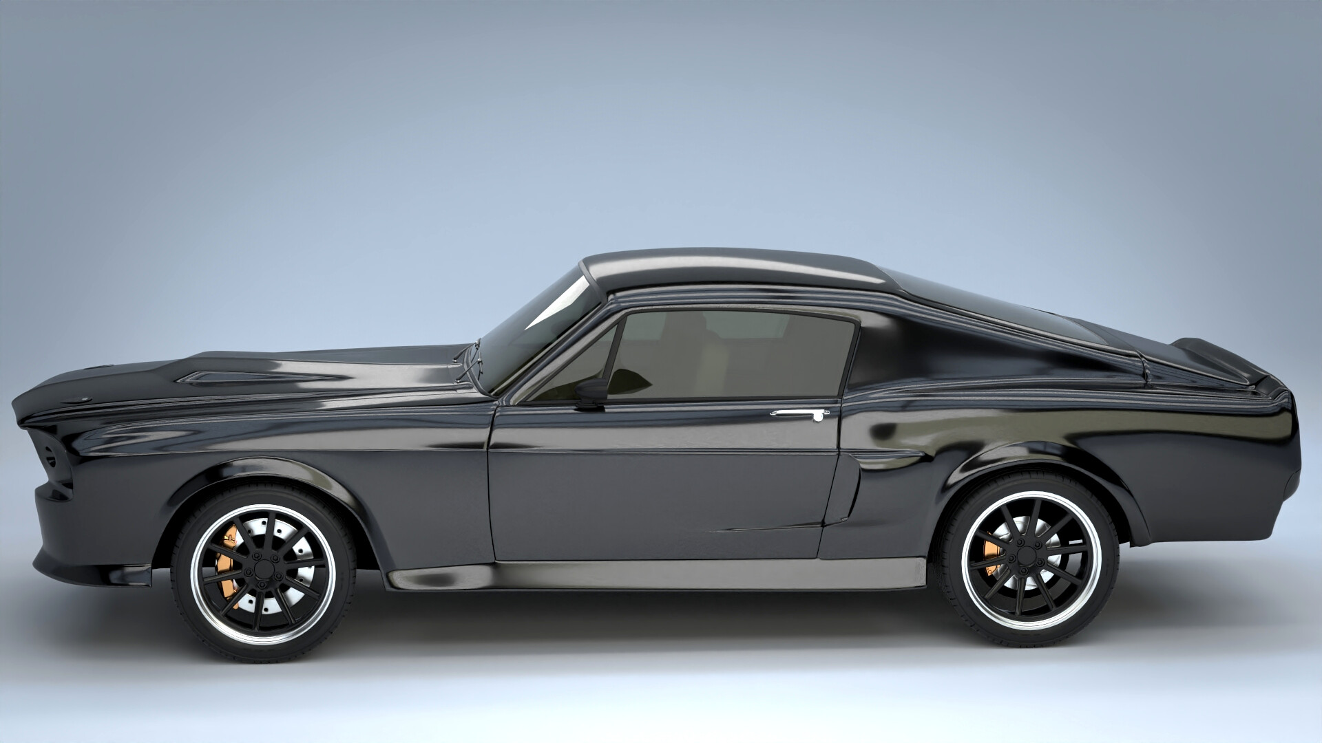 Electric mustang - Finished Projects - Blender Artists Community