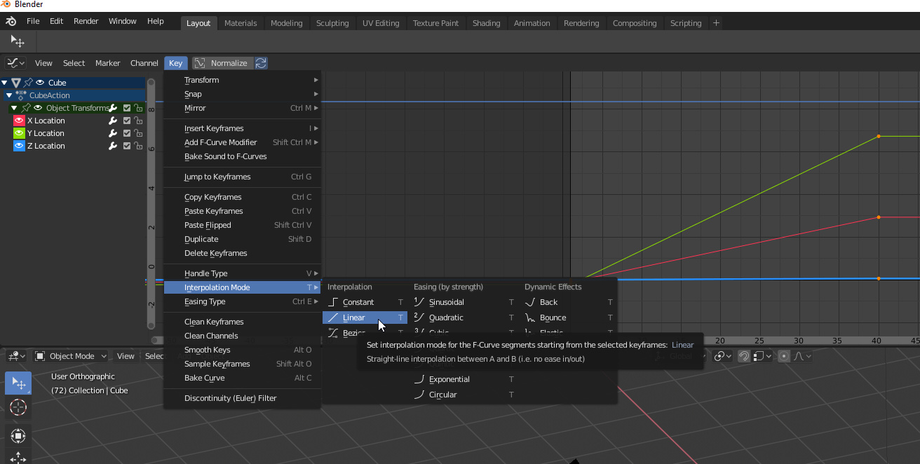 How to stop Blender  from smoothing movement between keyframes -  Animation and Rigging - Blender Artists Community