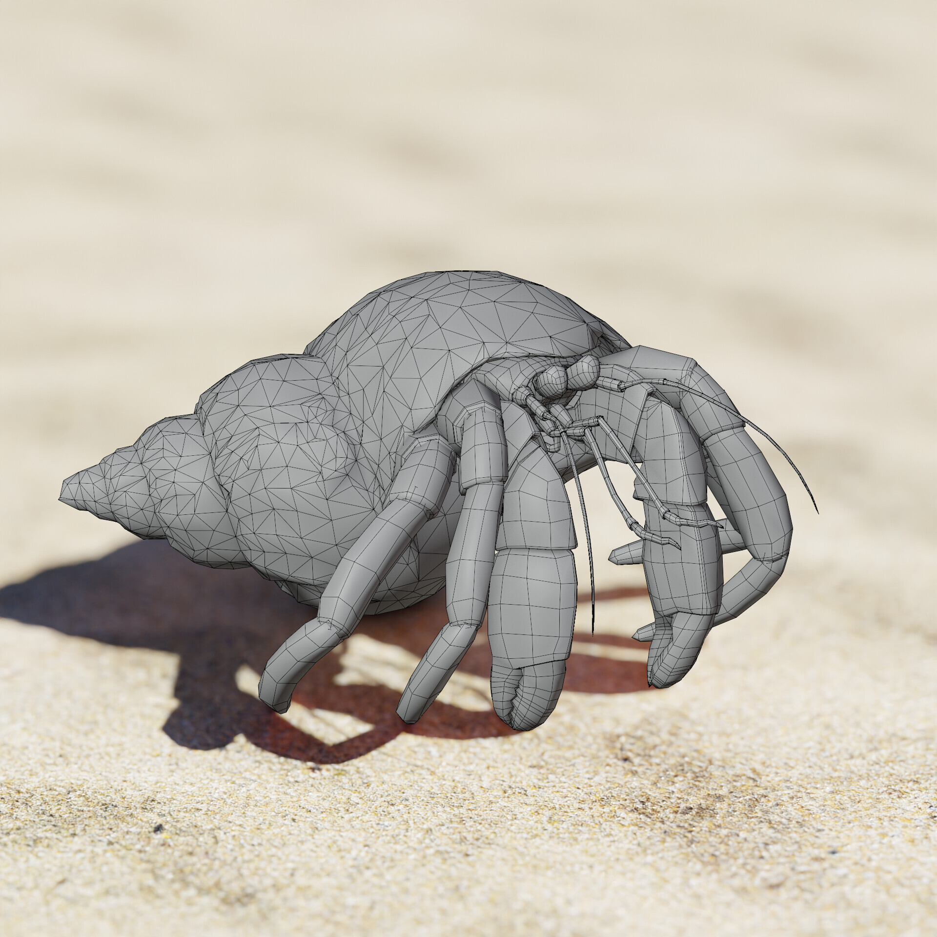 Hermit Crab - Finished Projects - Blender Artists Community