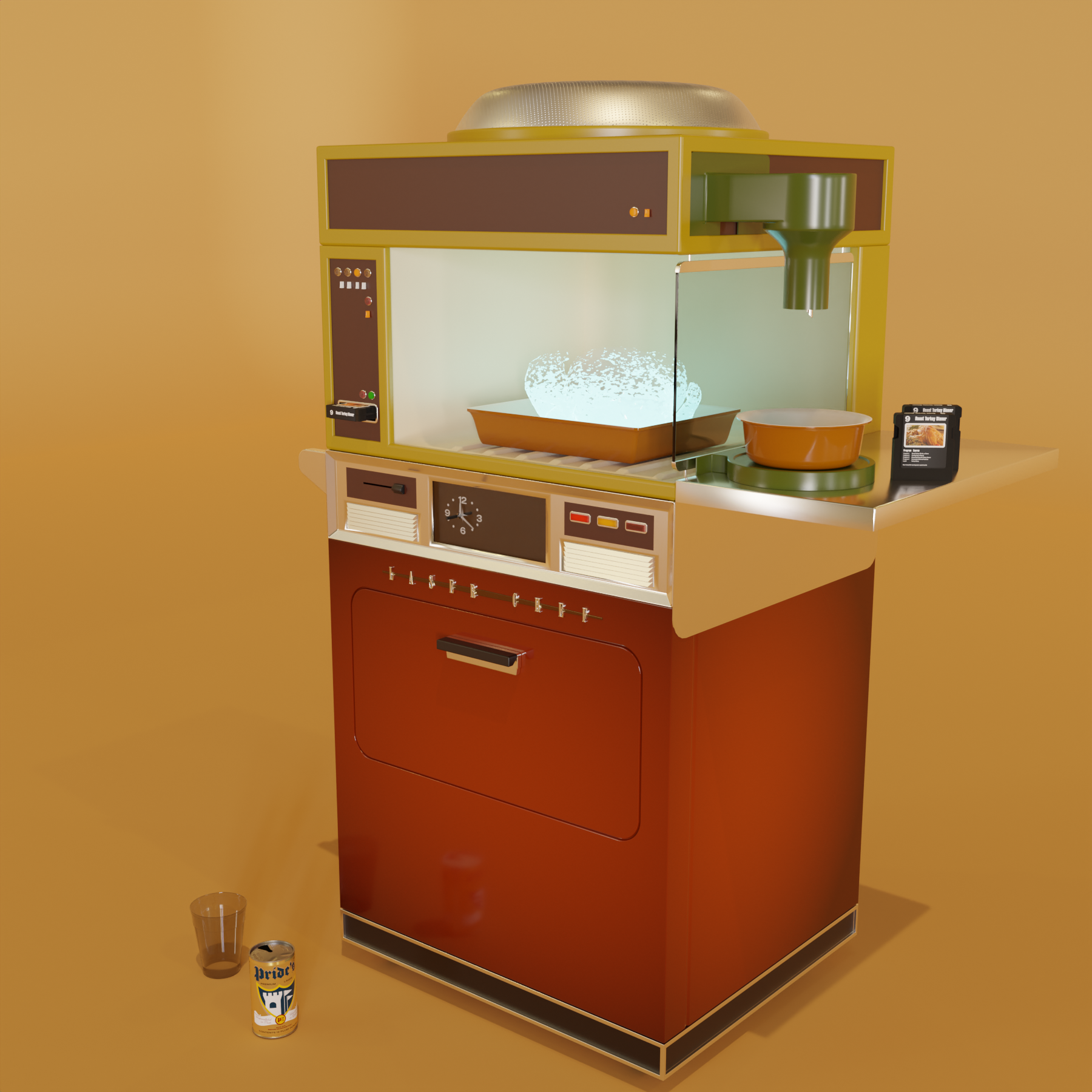 Chef Lazer Laser Chef Mini-Glide Portable Food Replicator (1973) - Works in ...