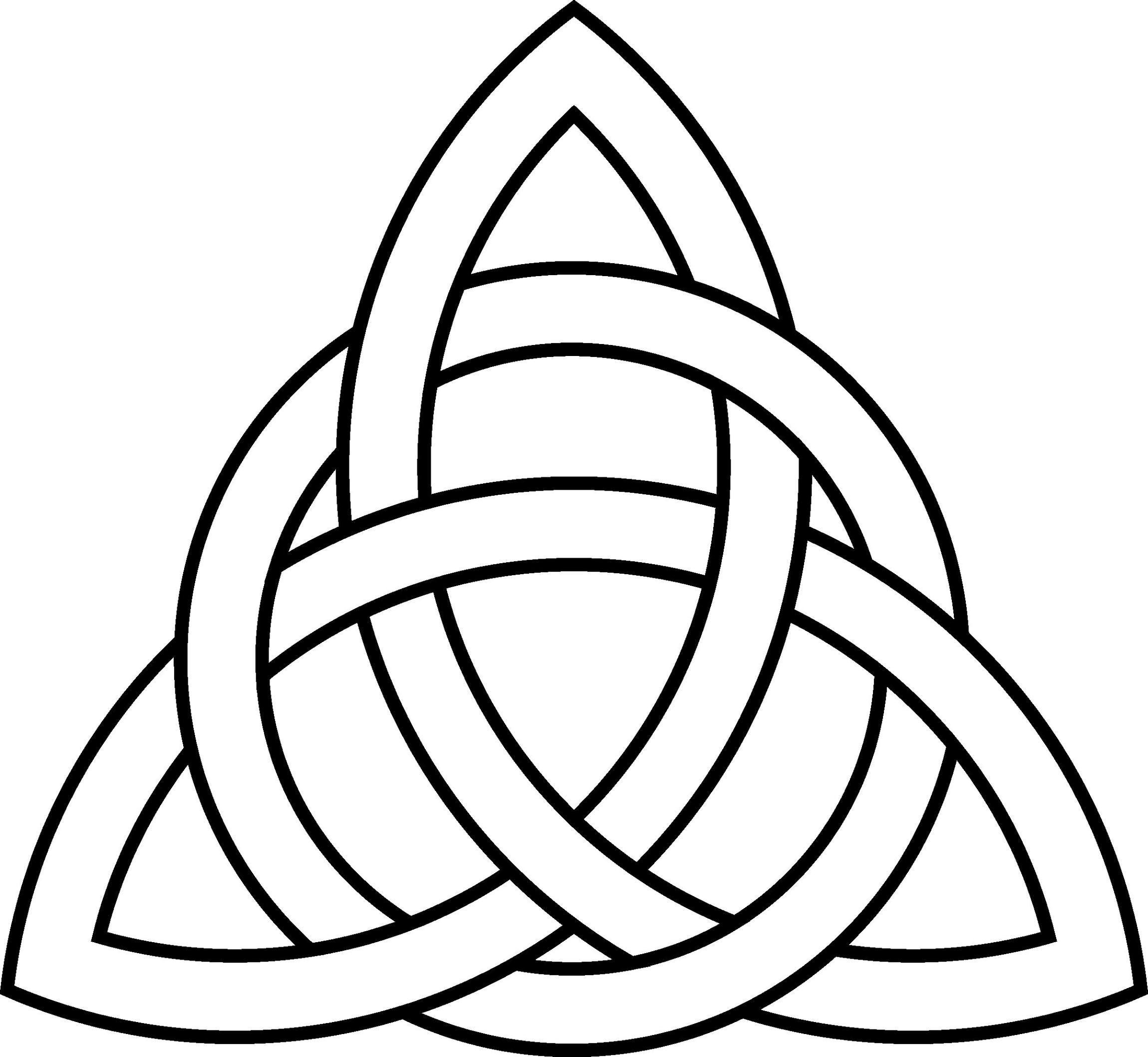 Кельтский узел, Triquetra, кельты