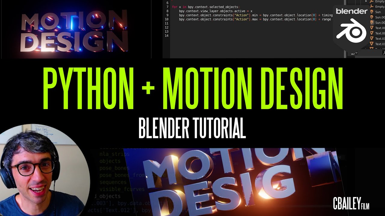 Using Python For Motion Design In Blender | Animation Text Effects -  Tutorials, Tips and Tricks - Blender Artists Community