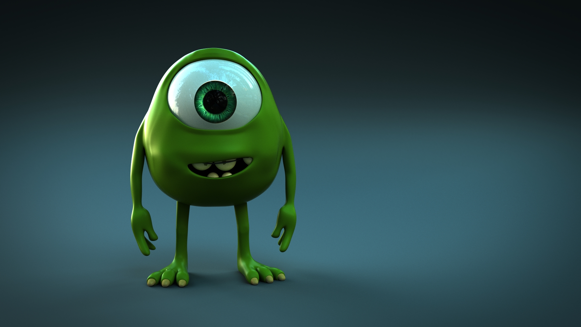 Mike Wazowski's Cousin - Finished Projects - Blender Artists Community