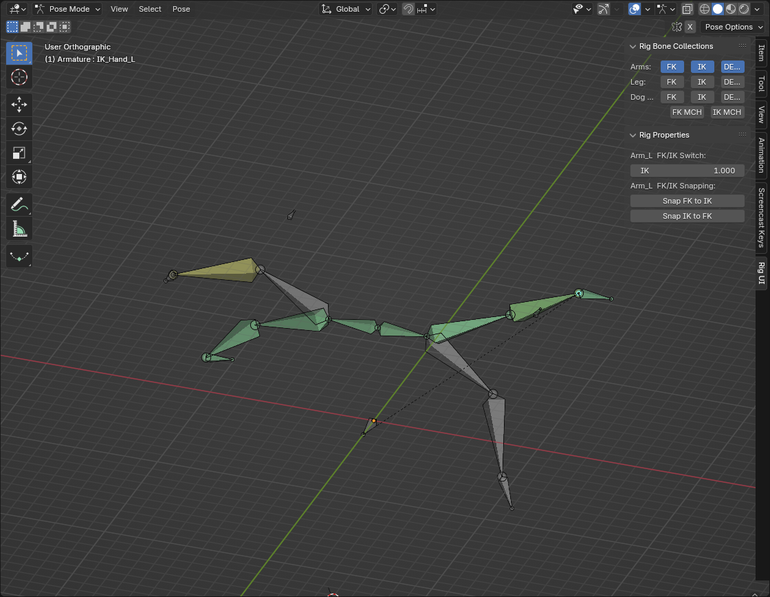 Weight switch in the rig (rigify) - Animation and Rigging - Blender ...