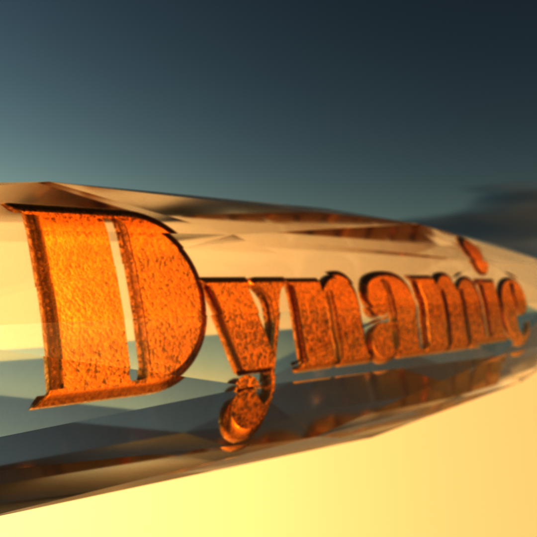 Dynamic Crystallised 3D Text made with Geometry Nodes - Blender Tests ...
