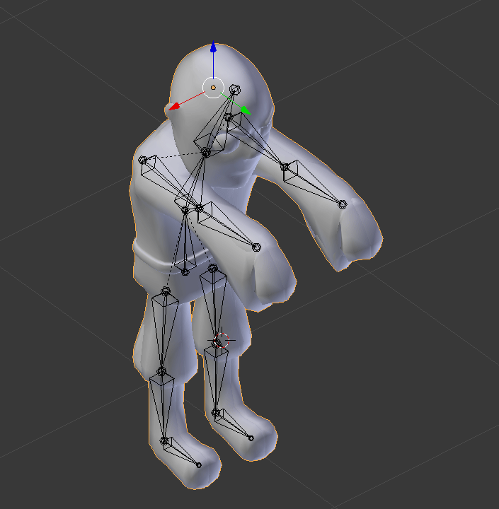 Ripping parts of the single rigged object apart in animation. - Basics ...